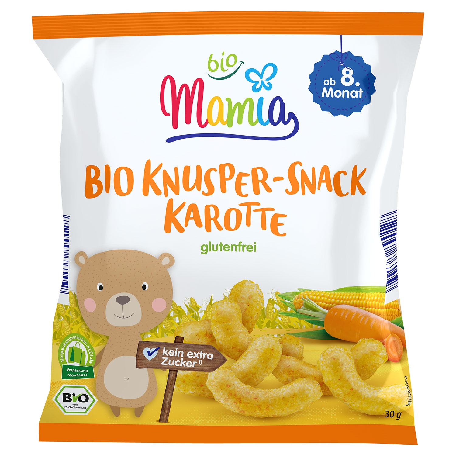 MAMIA BIO Bio-Knusper-Snack 30 g