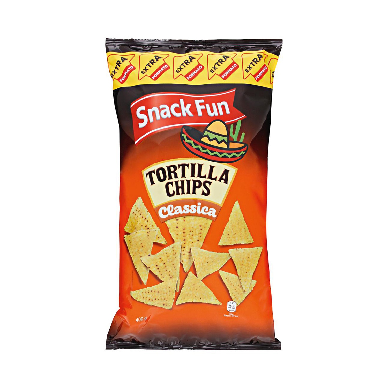 SNACK FUN Tortilla chips XXL