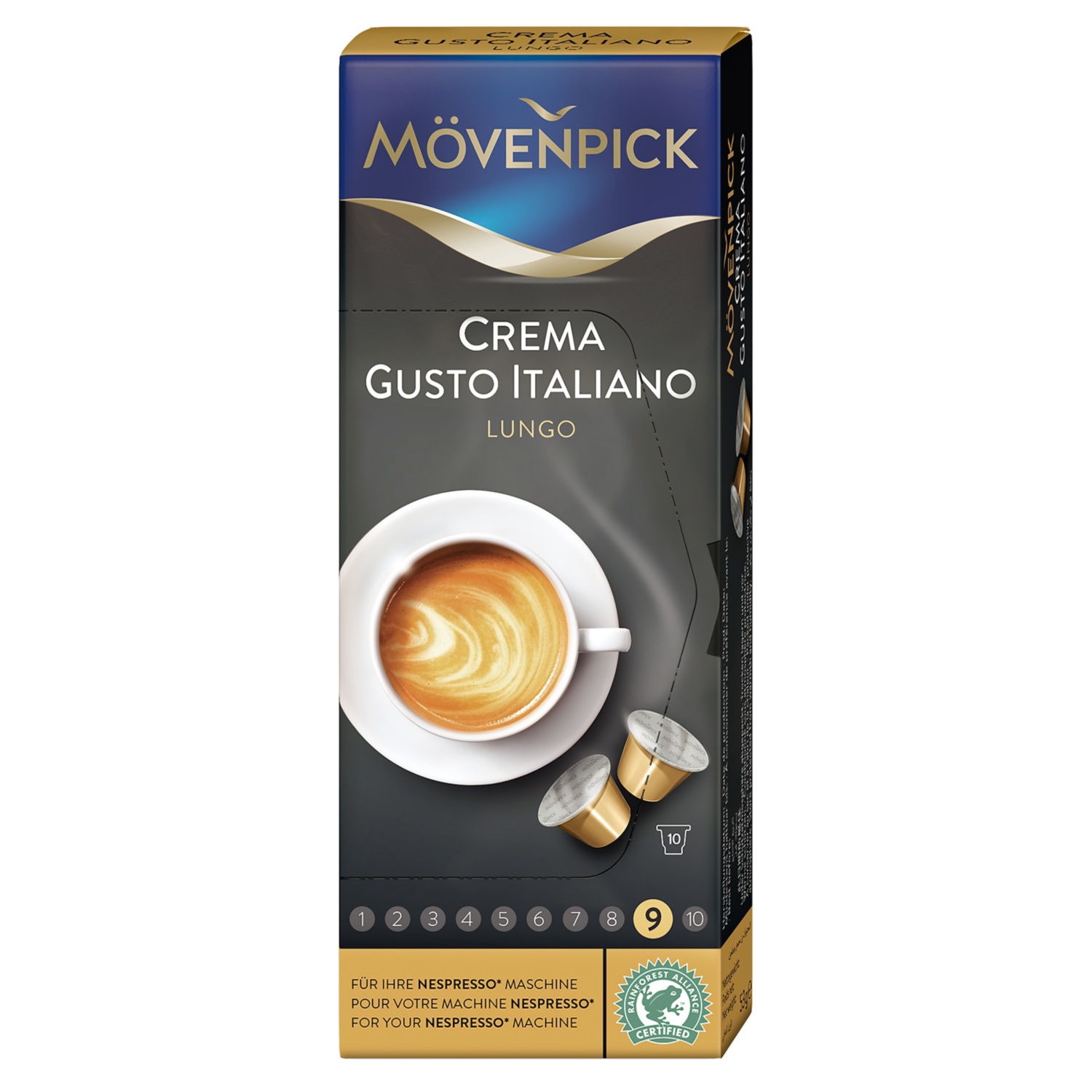 MÖVENPICK Kaffeekapseln, Intenso, Gusto Italiano