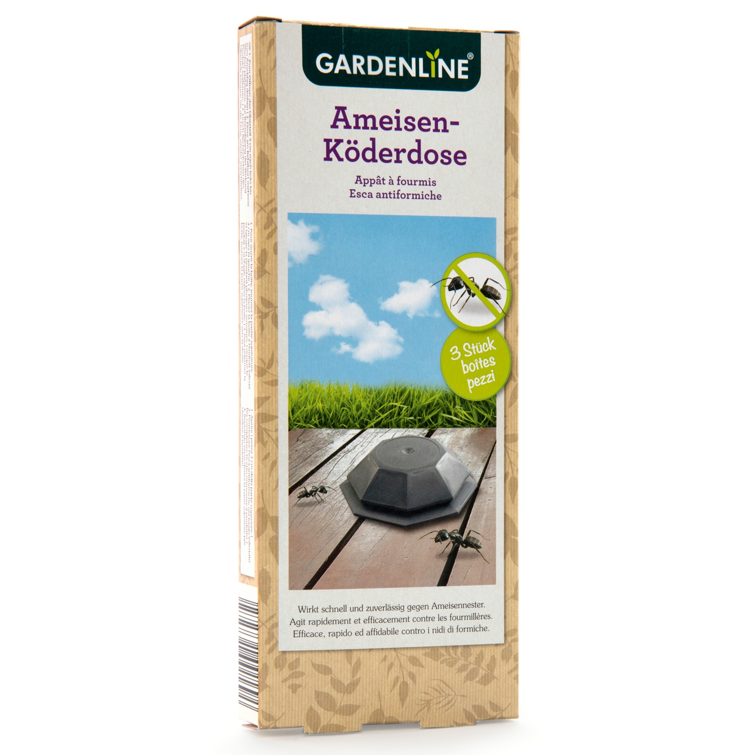 GARDENLINE Ameisen-Köderdose