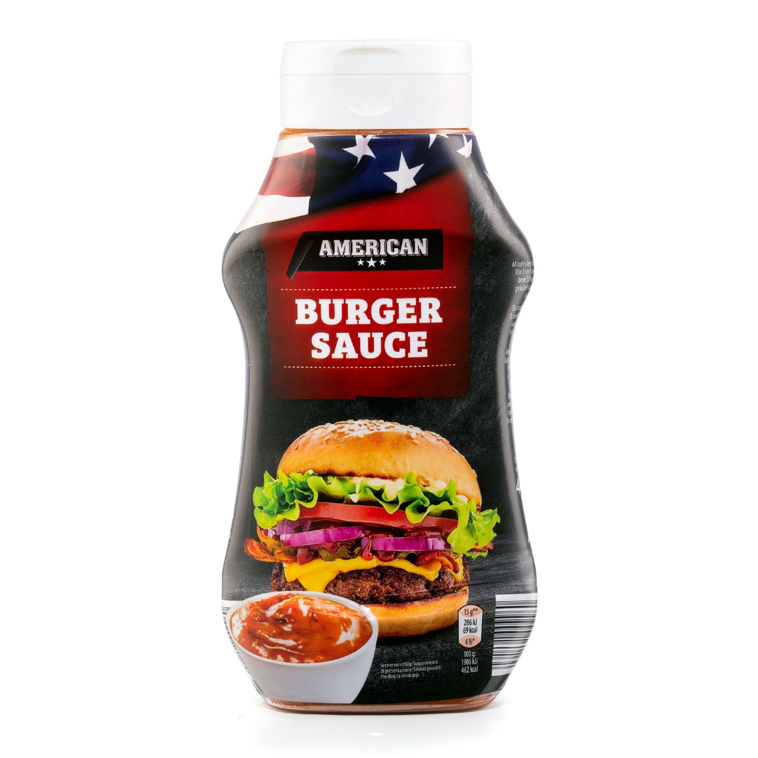 AMERICAN Hamburgerszósz, hamburger, 440 ml