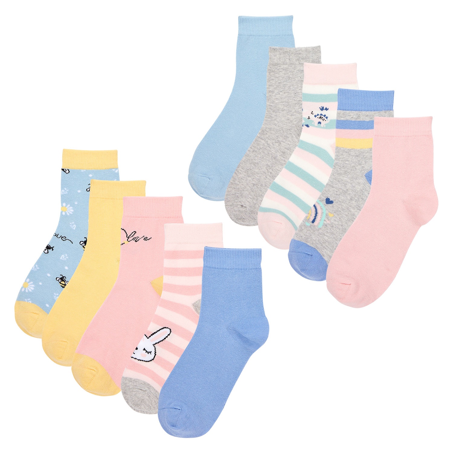 ALIVE Kinder Socken, 10er-Set