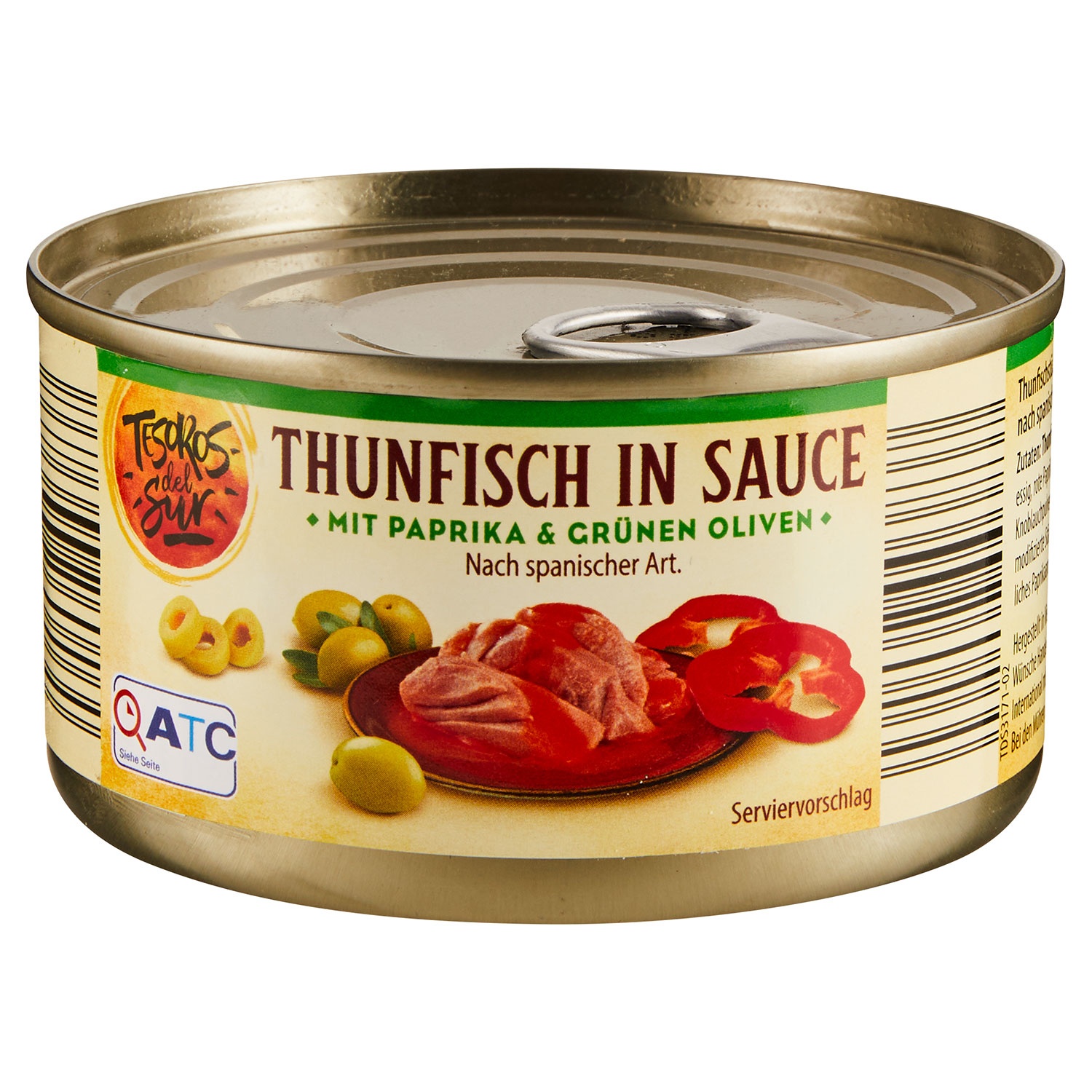 TESOROS DEL SUR Thunfisch in Sauce 185 g