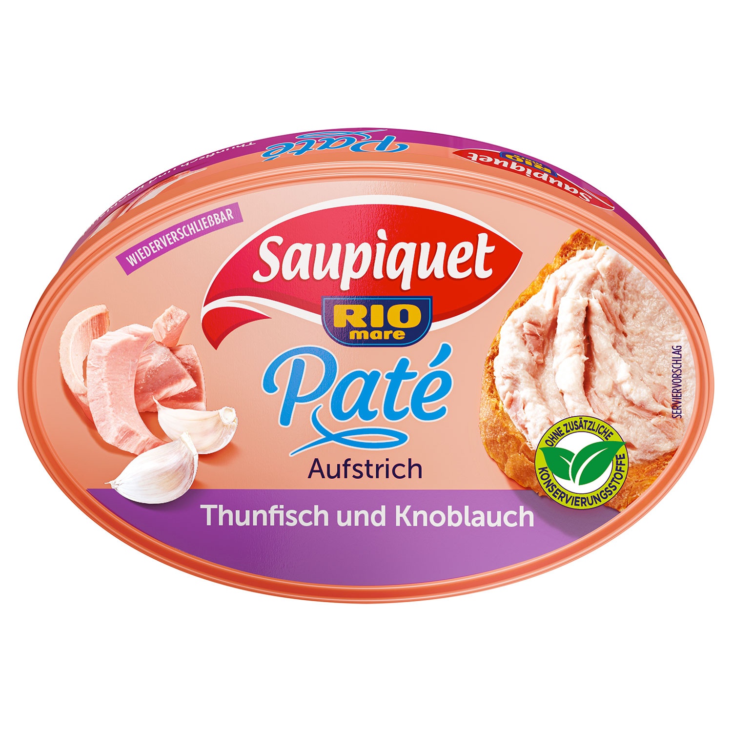 SAUPIQUET Paté Thunfisch-Brotaufstrich 115 g