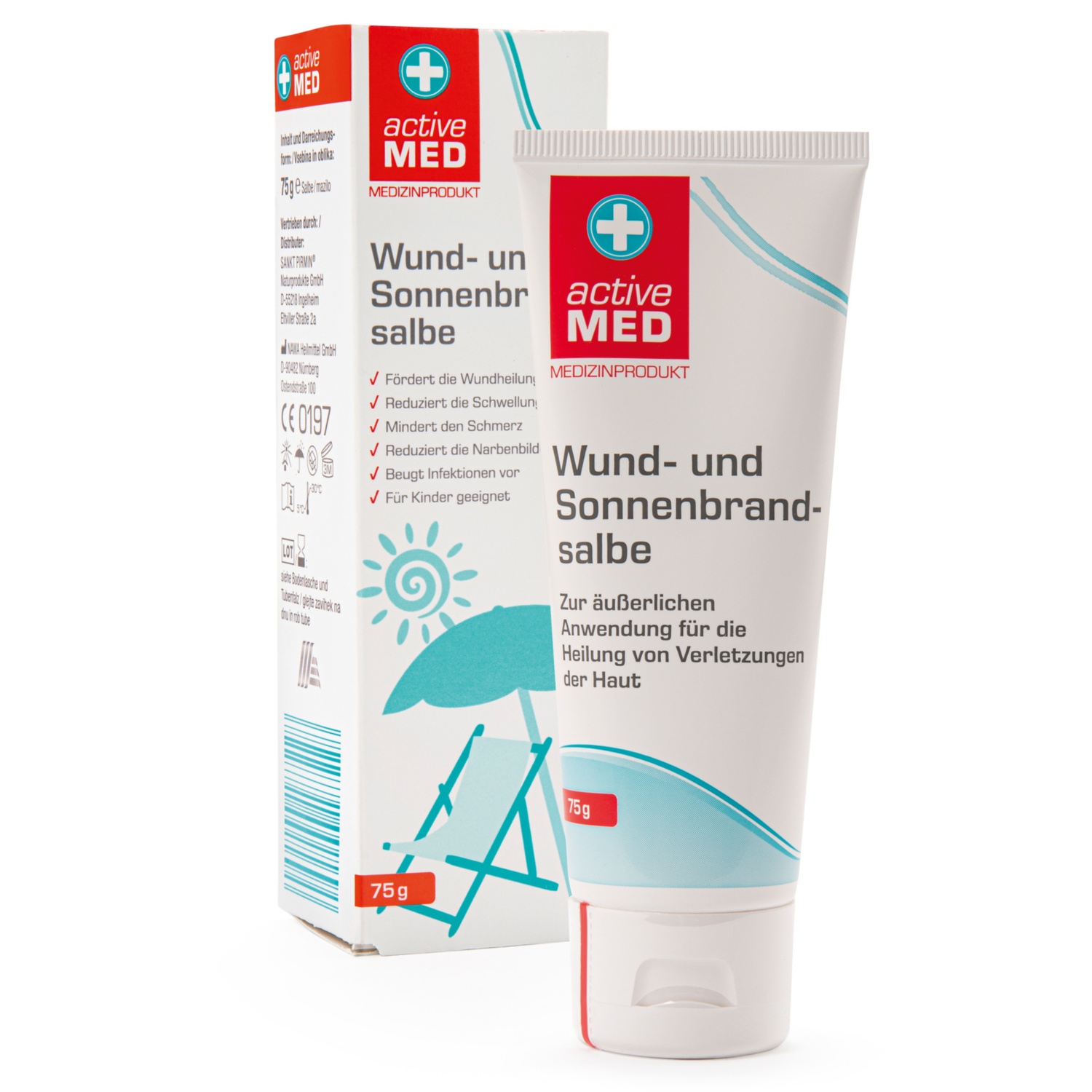 ACTIVE MED Wund- und Sonnenbrandsalbe