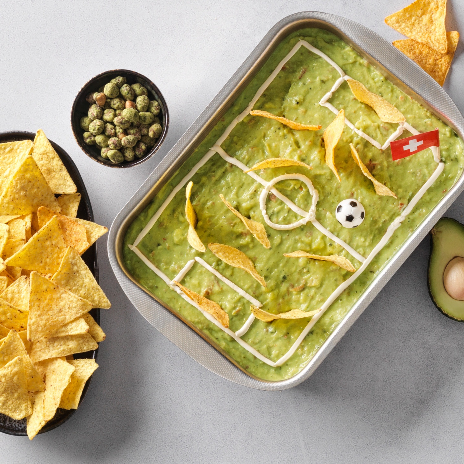 Guacamole et tortilla chips - Recette