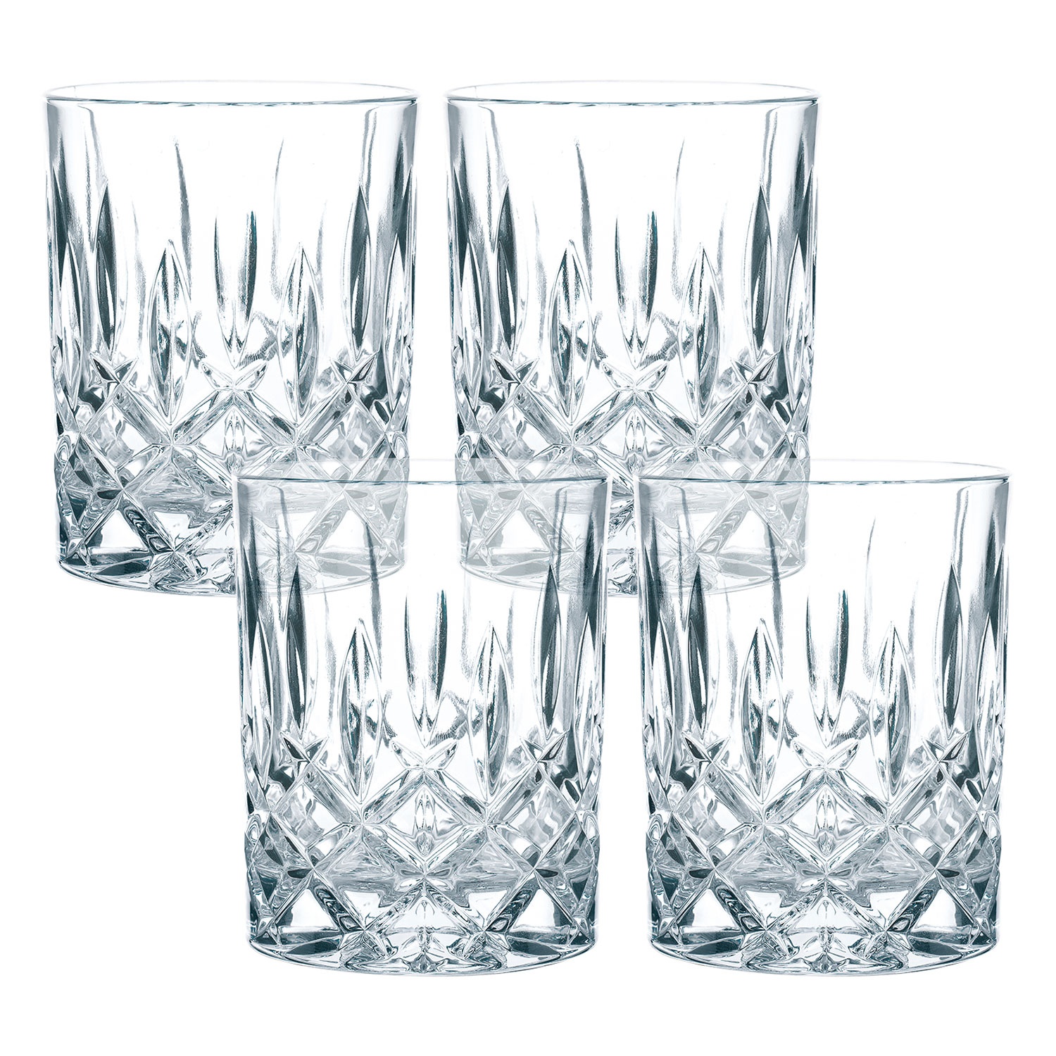SPIEGELAU Gin- & Tonic-Gläser, Longdrinkgläser oder Becher, 4er-Set