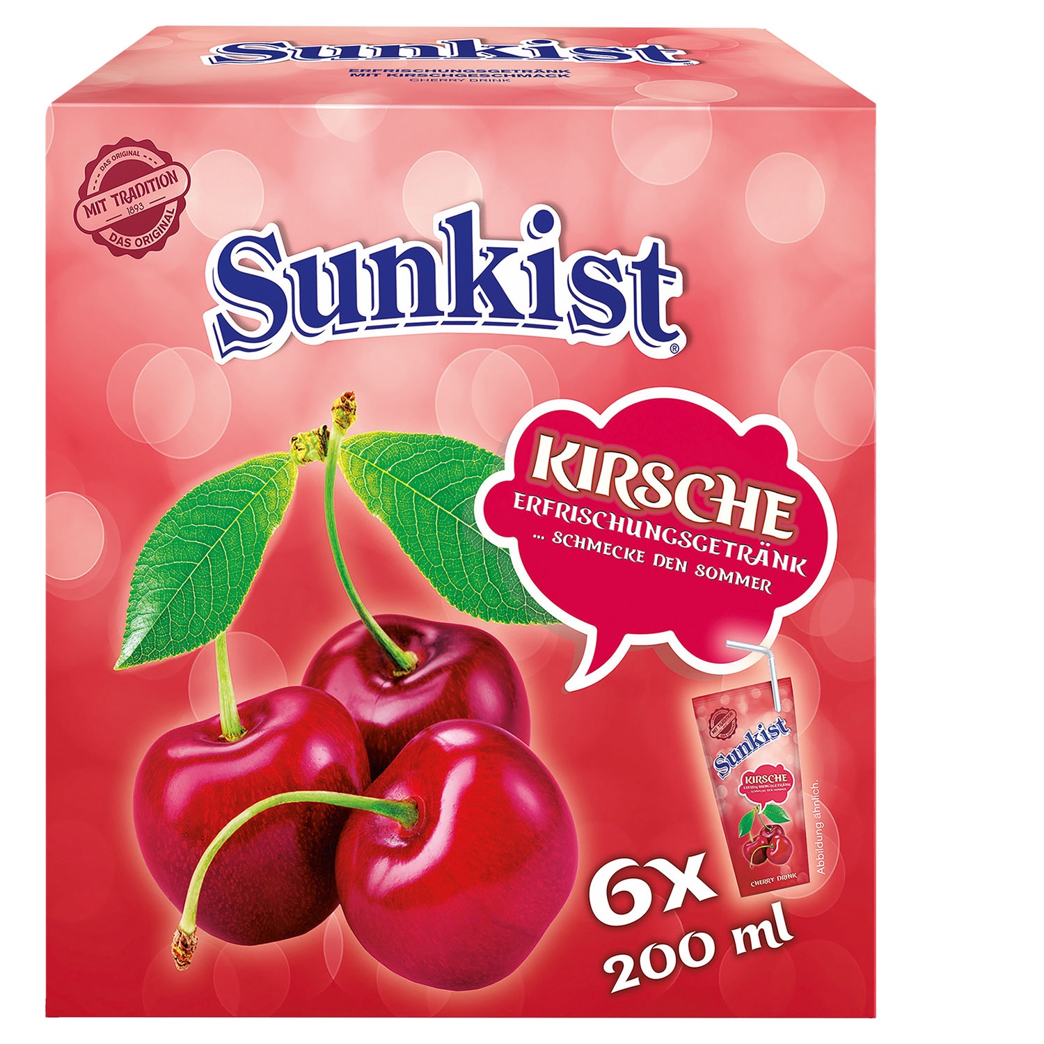  SUNKIST® Trinkpäckchen 1,2 l, 6er-Packung