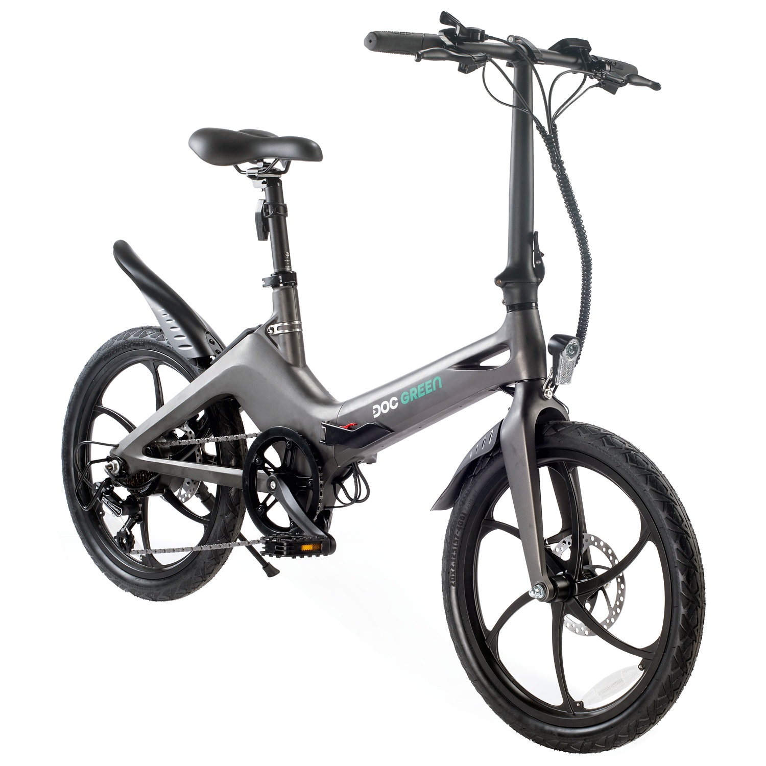 aldi bicicletta pieghevole elettrica green doc