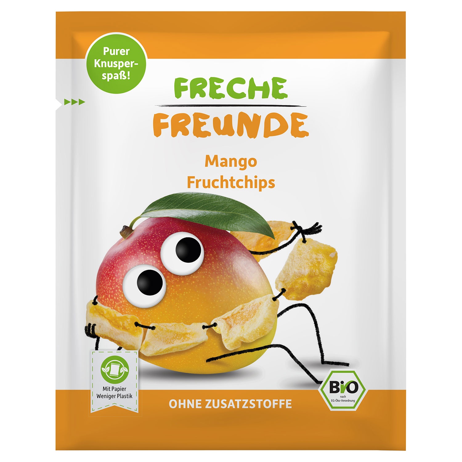 FRECHE FREUNDE Bio-Obst-Snacks 10 g