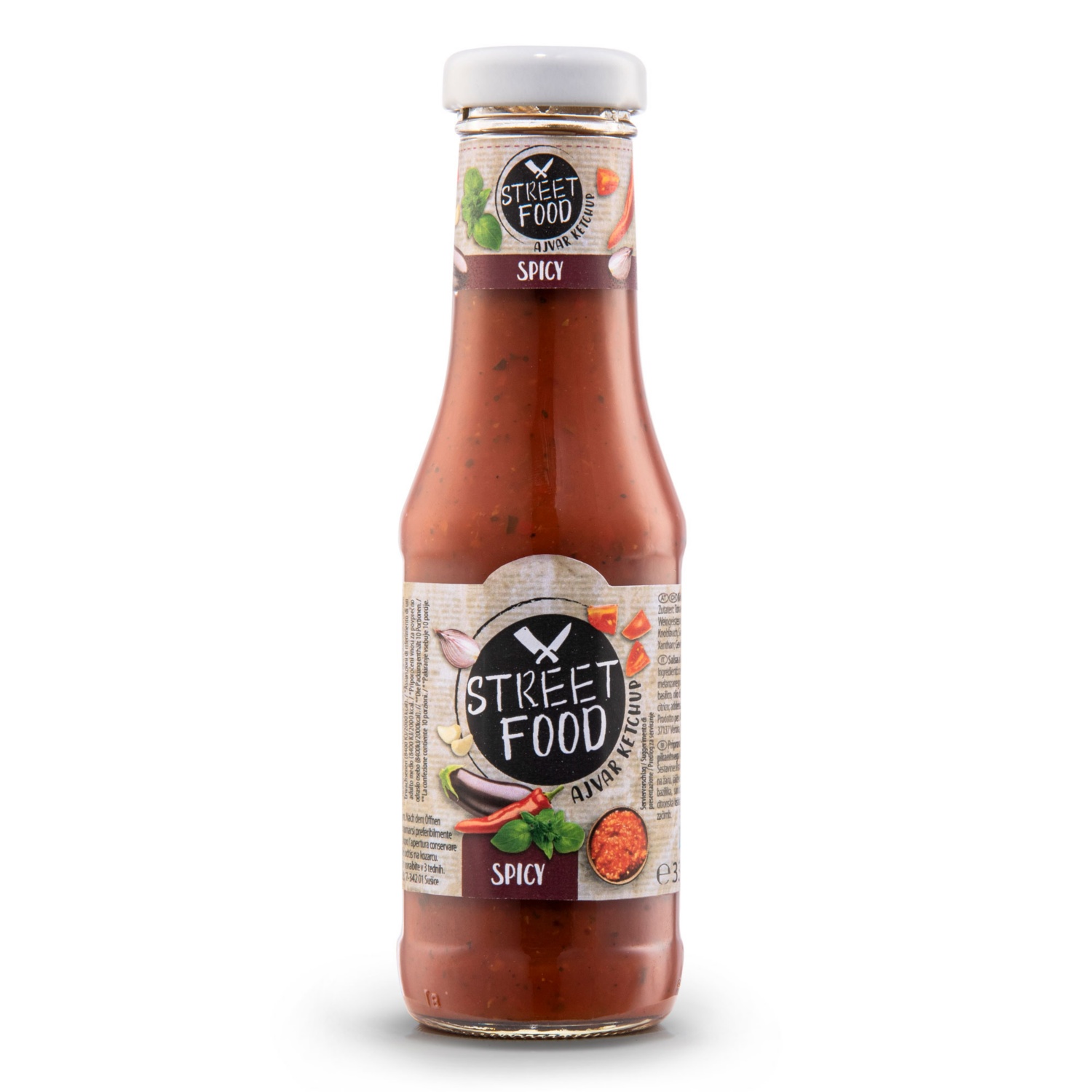 STREET FOOD Ajvar Ketchup, Spicy