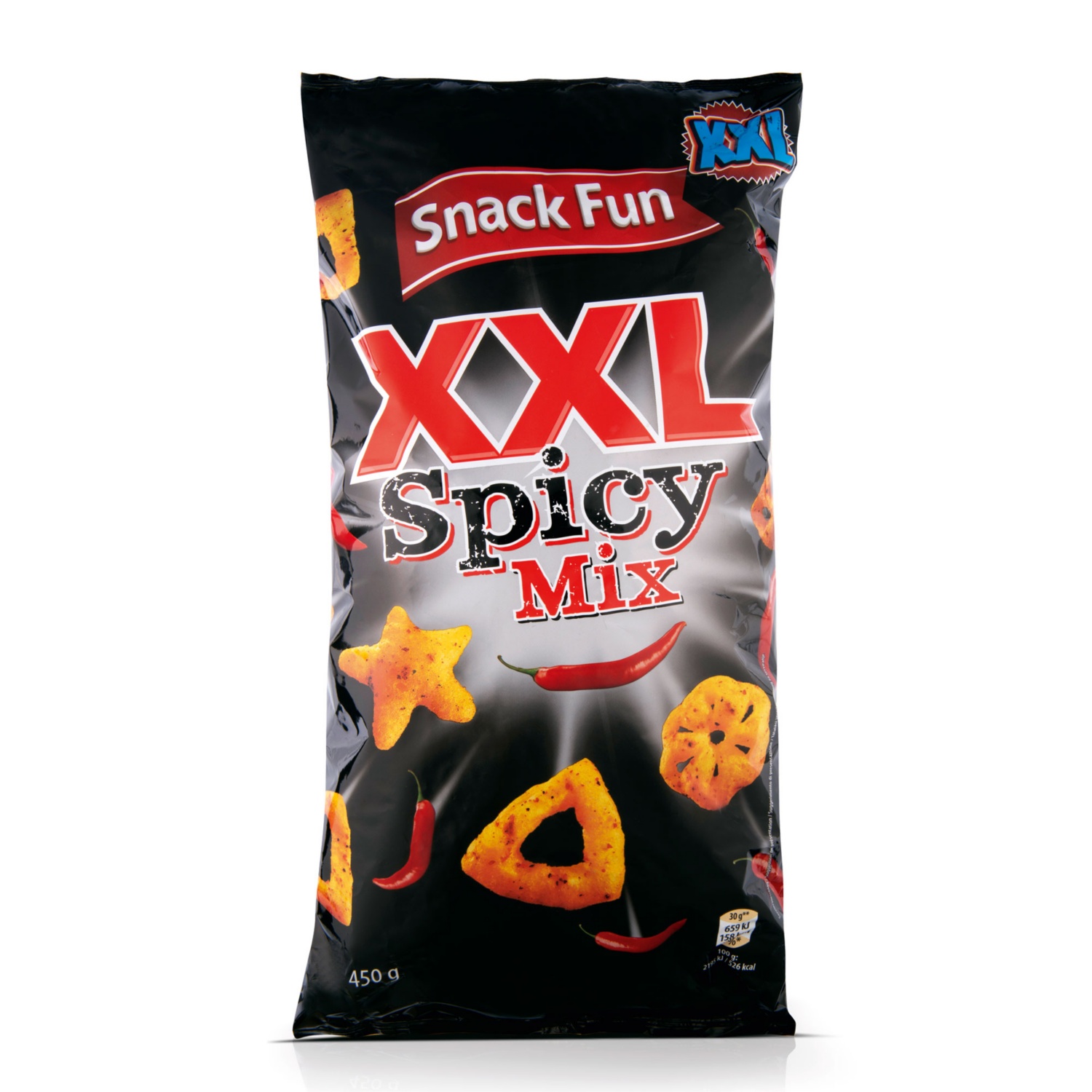 SNACK FUN XXL Snacks, Spicy Mix