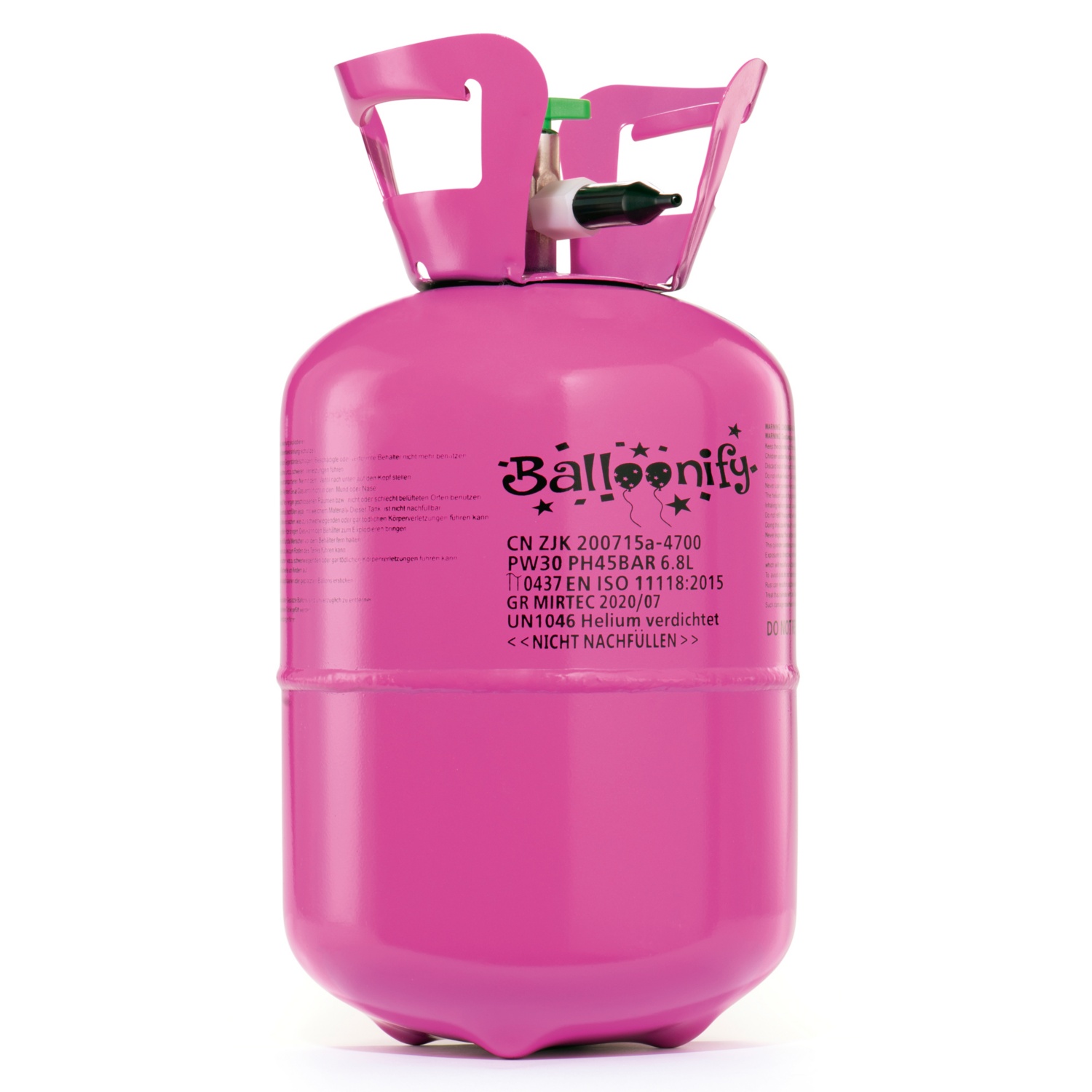 BALLOONIFY Helium-Ballongas
