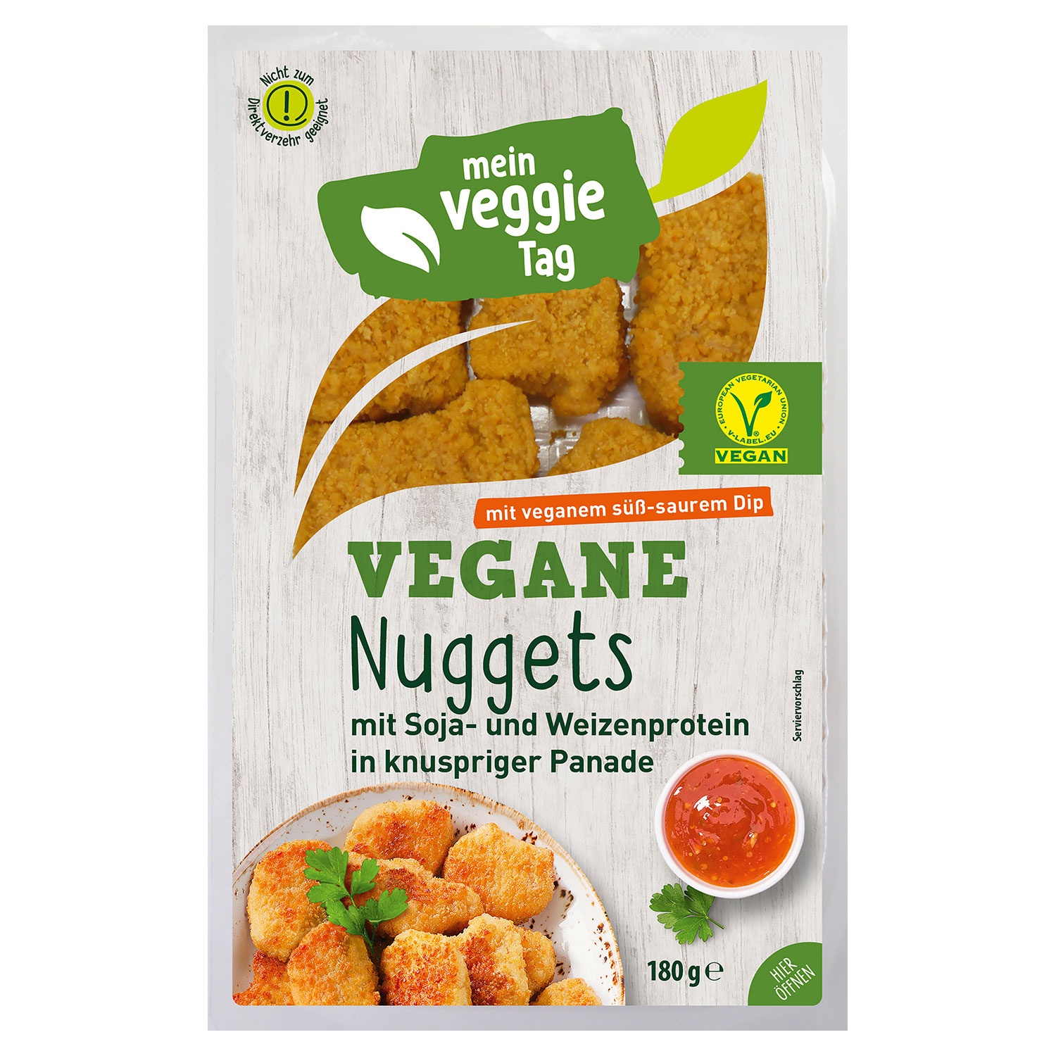 MEIN VEGGIE TAG Veganer oder Veggie-Snack & Dip 180 g