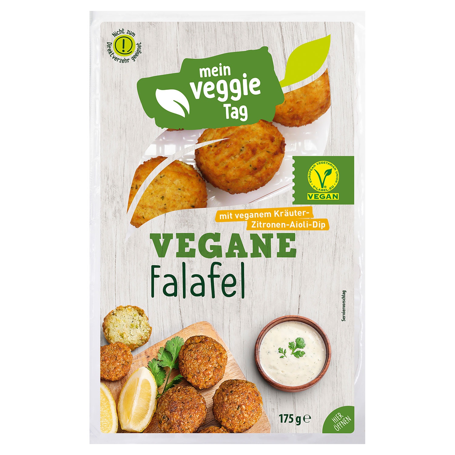 MEIN VEGGIE TAG Veganer oder Veggie-Snack & Dip 175 g