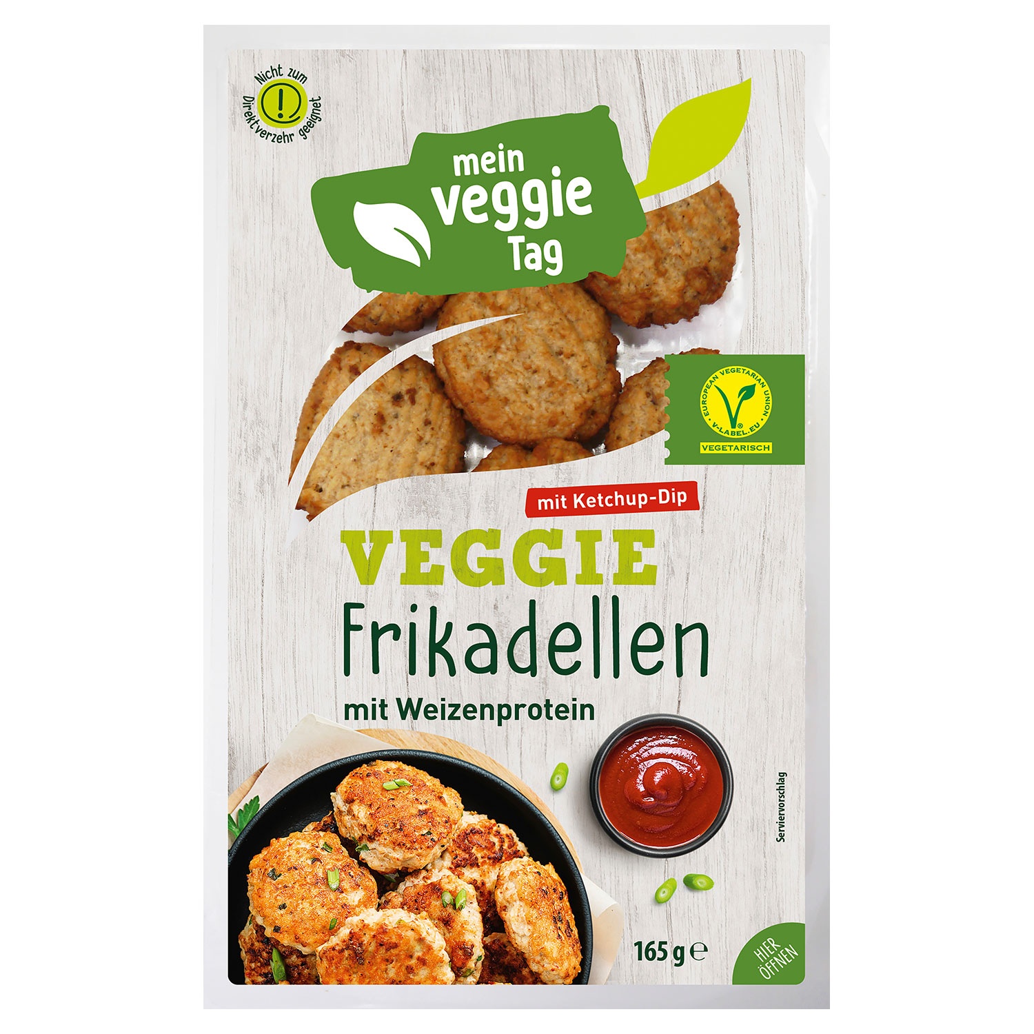 MEIN VEGGIE TAG Veganer oder Veggie-Snack & Dip 165 g