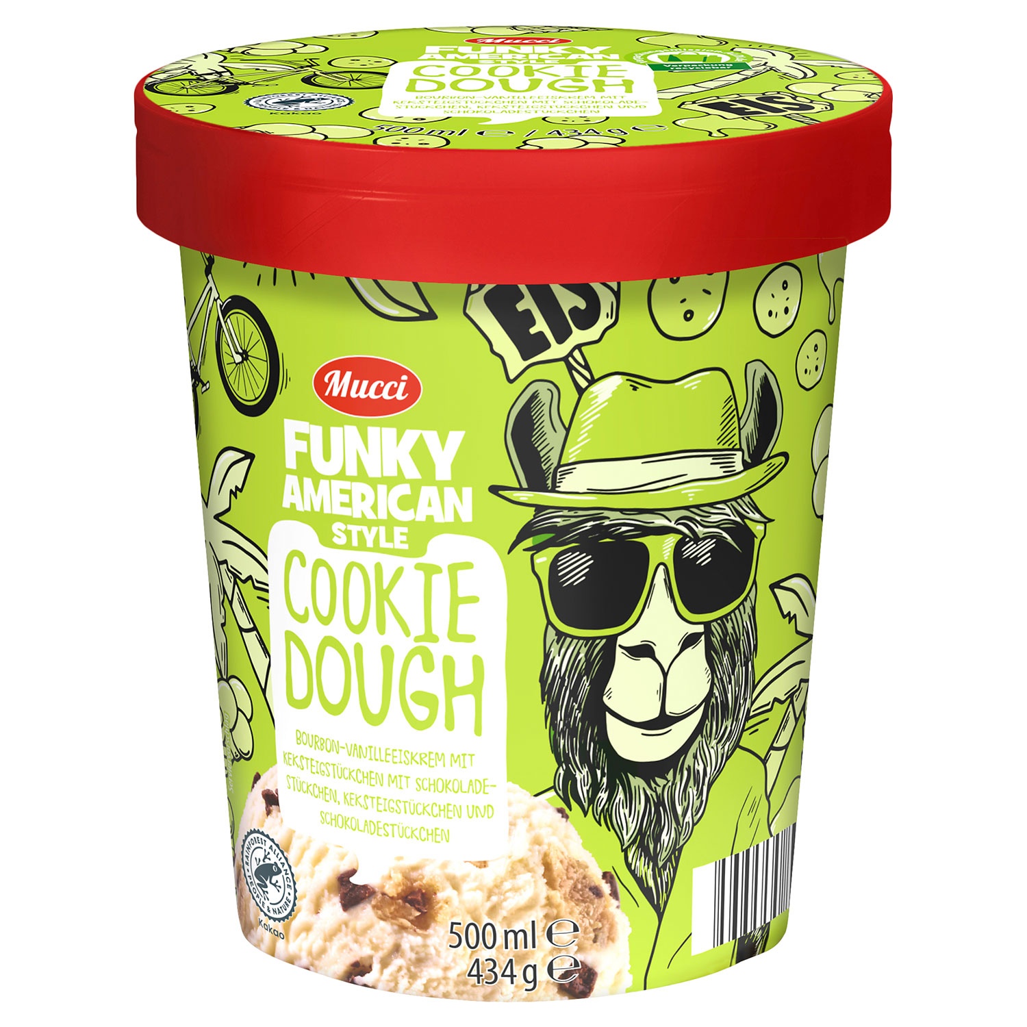 MUCCI Funky American Ice Cream 500 ml