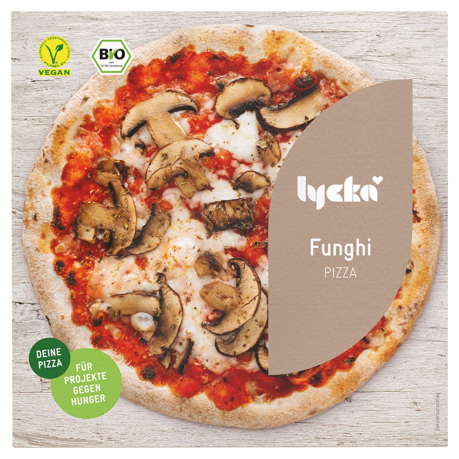 LYCKA Vegane Pizza 300 g