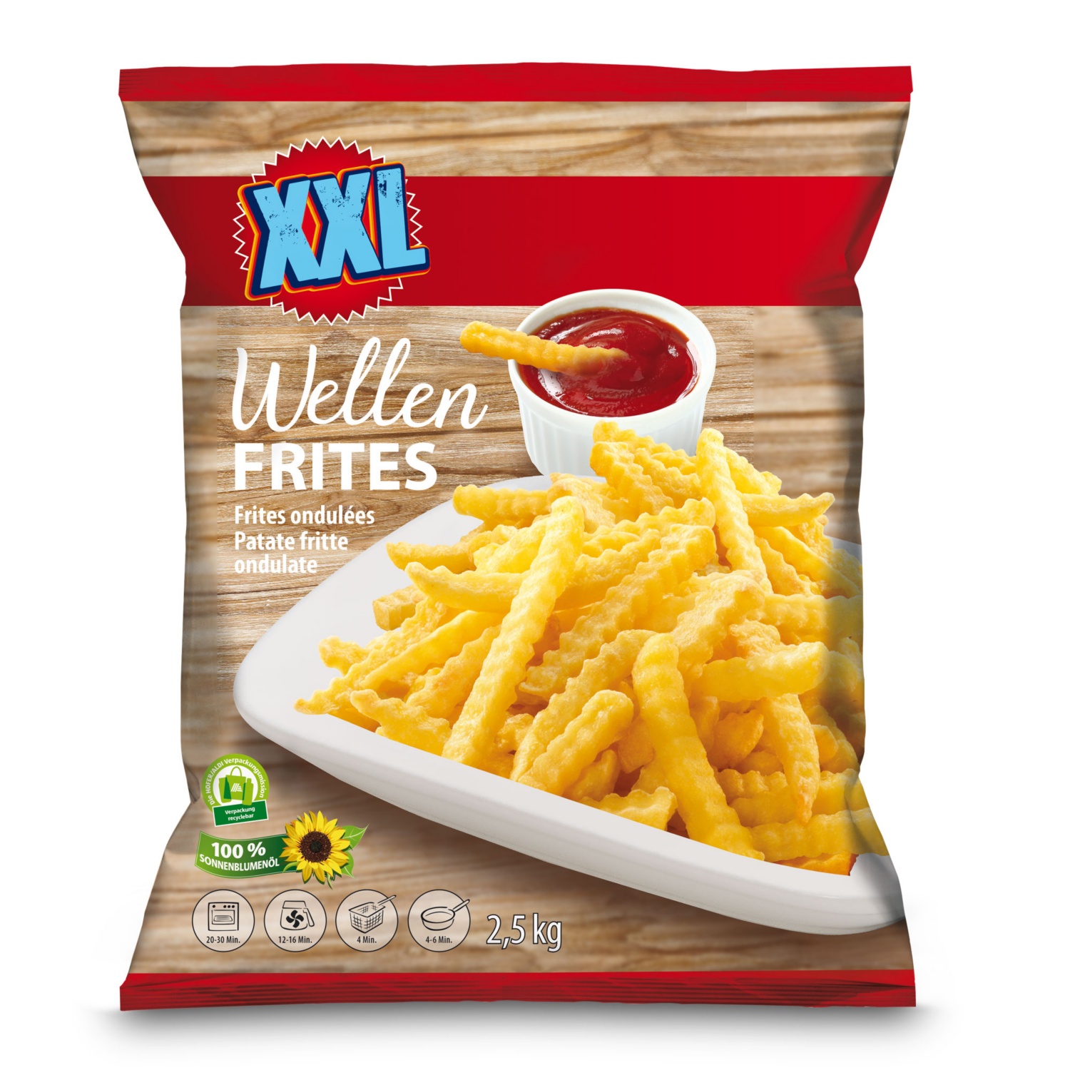 XXL Wellen Frites