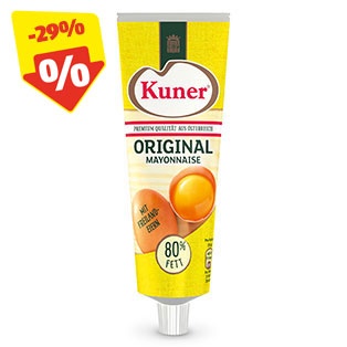 KUNER Original Mayonnaise 80 %