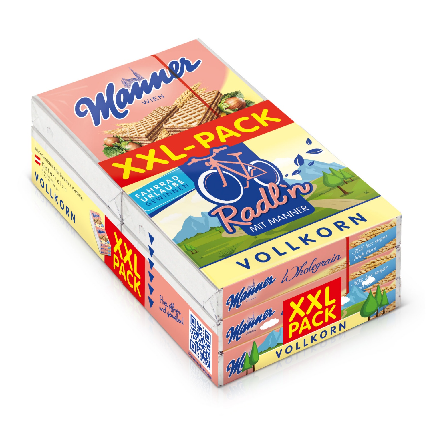 MANNER Neapolitaner Schnitten, Vollkorn