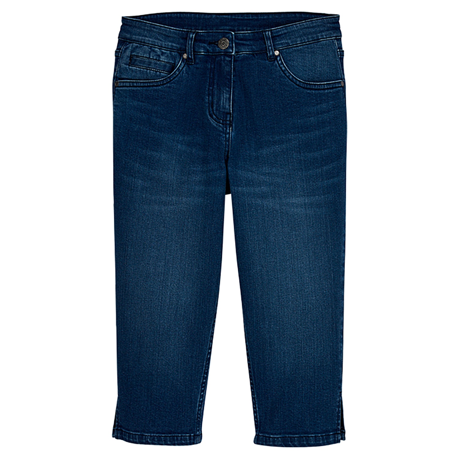 Damen Bekleidung Jeans Capri-Jeans und cropped Jeans FRAME Denim Cropped-Jeans in Grau 