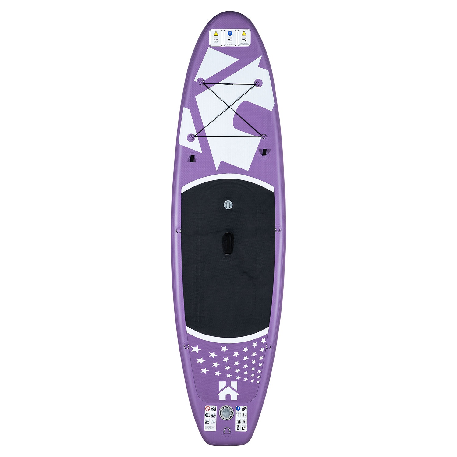HOME DELUXE Stand-up-Paddle- Board Moana, 320 cm – Lila