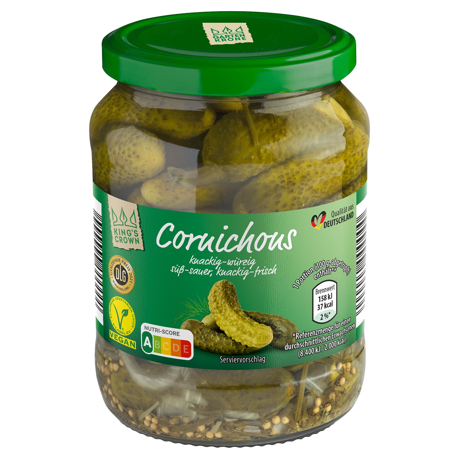 KING’S CROWN Cornichons 720 ml ALDI SÜD