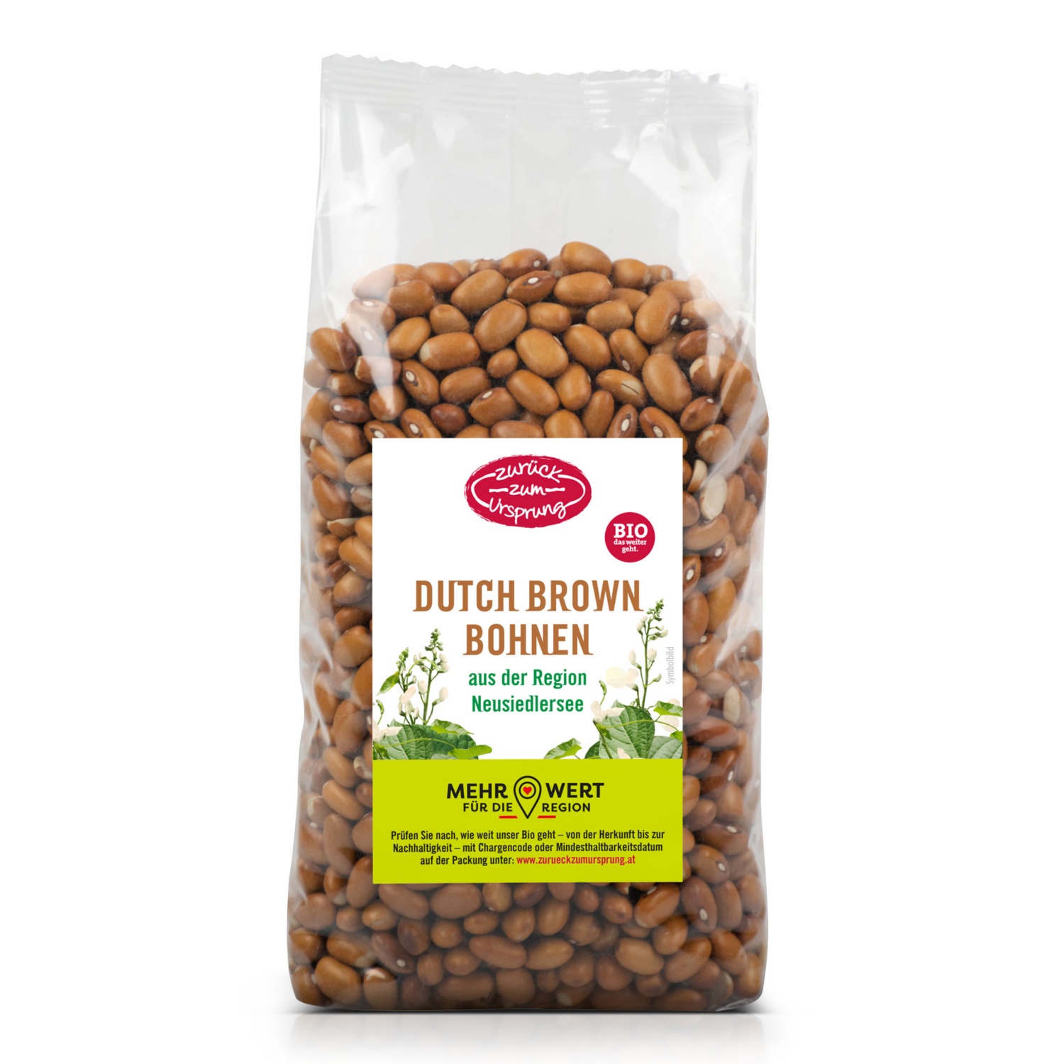 ZURÜCK ZUM URSPRUNG Bio Bohnenraritäten, Dutch Brown Bohnen