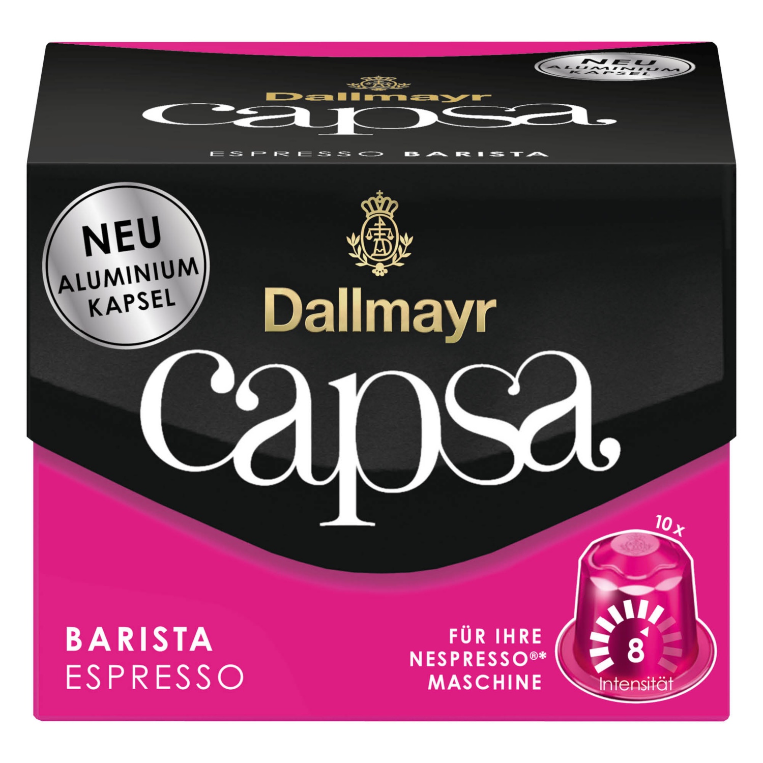 DALLMAYR Capsa kávékapszula, 10 darab, Barista