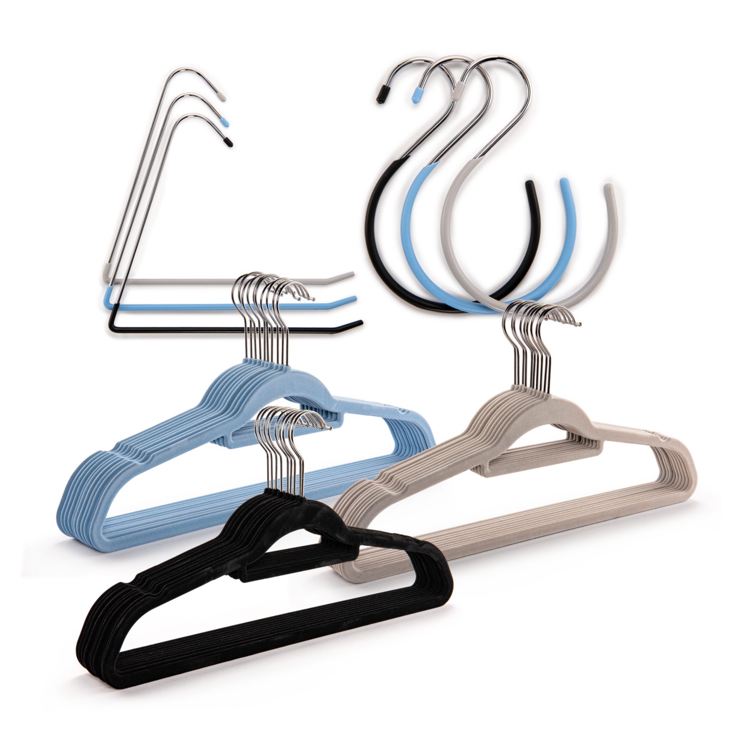 EASYHOME Kleider-/Accessoirebügel