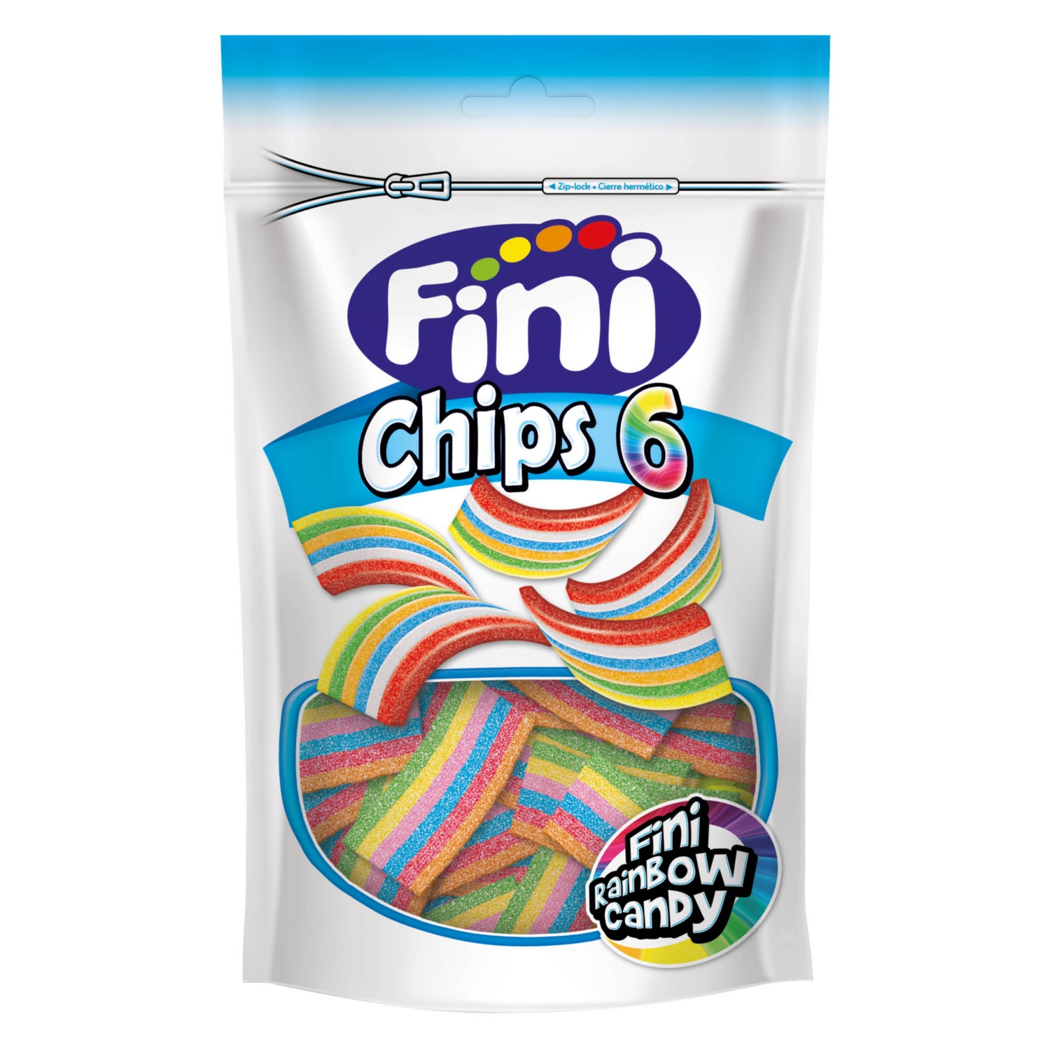 FINI Gumicukorka, chips, 150 g