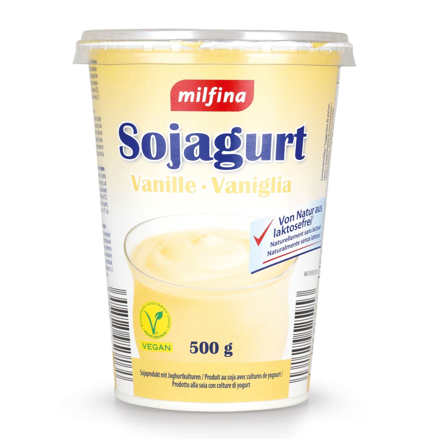 MILFINA Sojagurt Frucht, Vanille