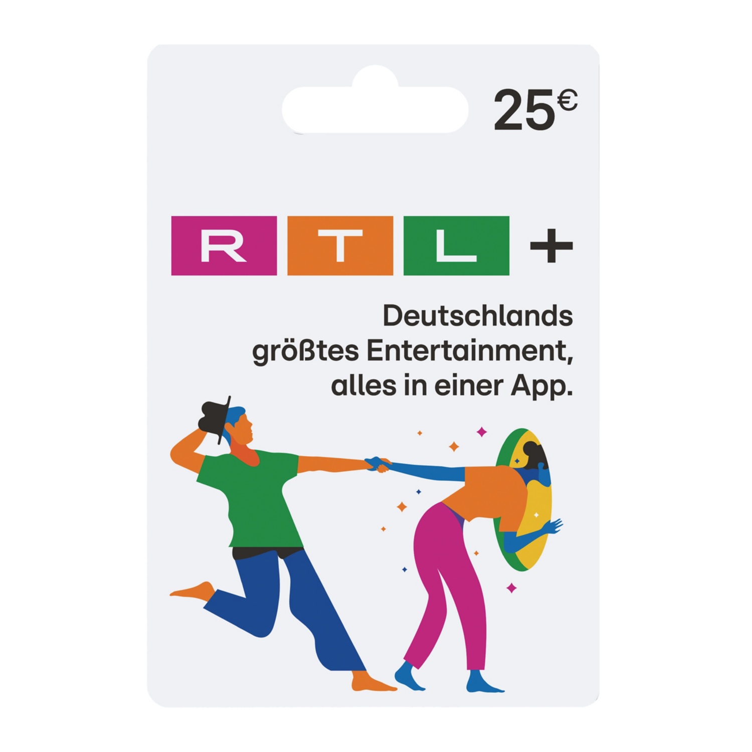 RTL+ Guthabenkarte