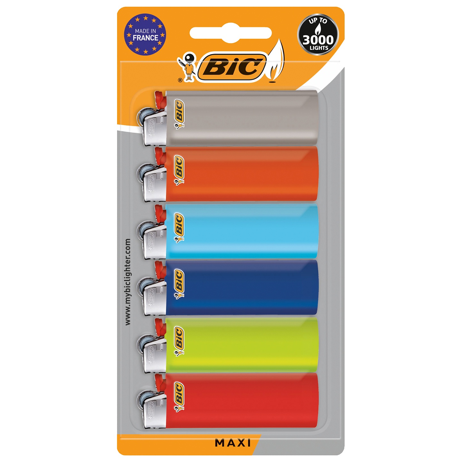 Accendini Elettronici BIC MAXI J38 - Confezione Da 5 Pezzi - Foto 7