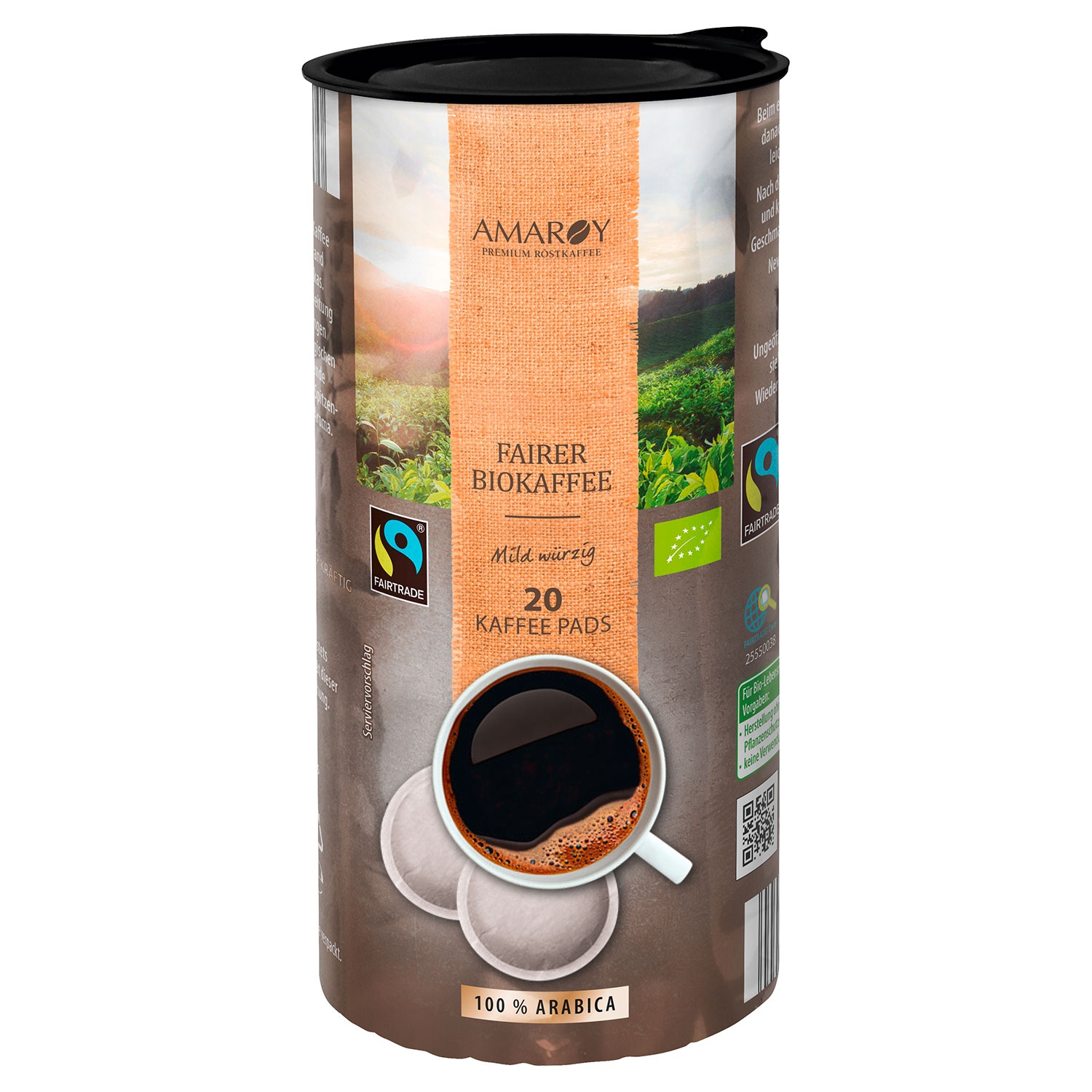AMAROY Fairer Biokaffee 144 g