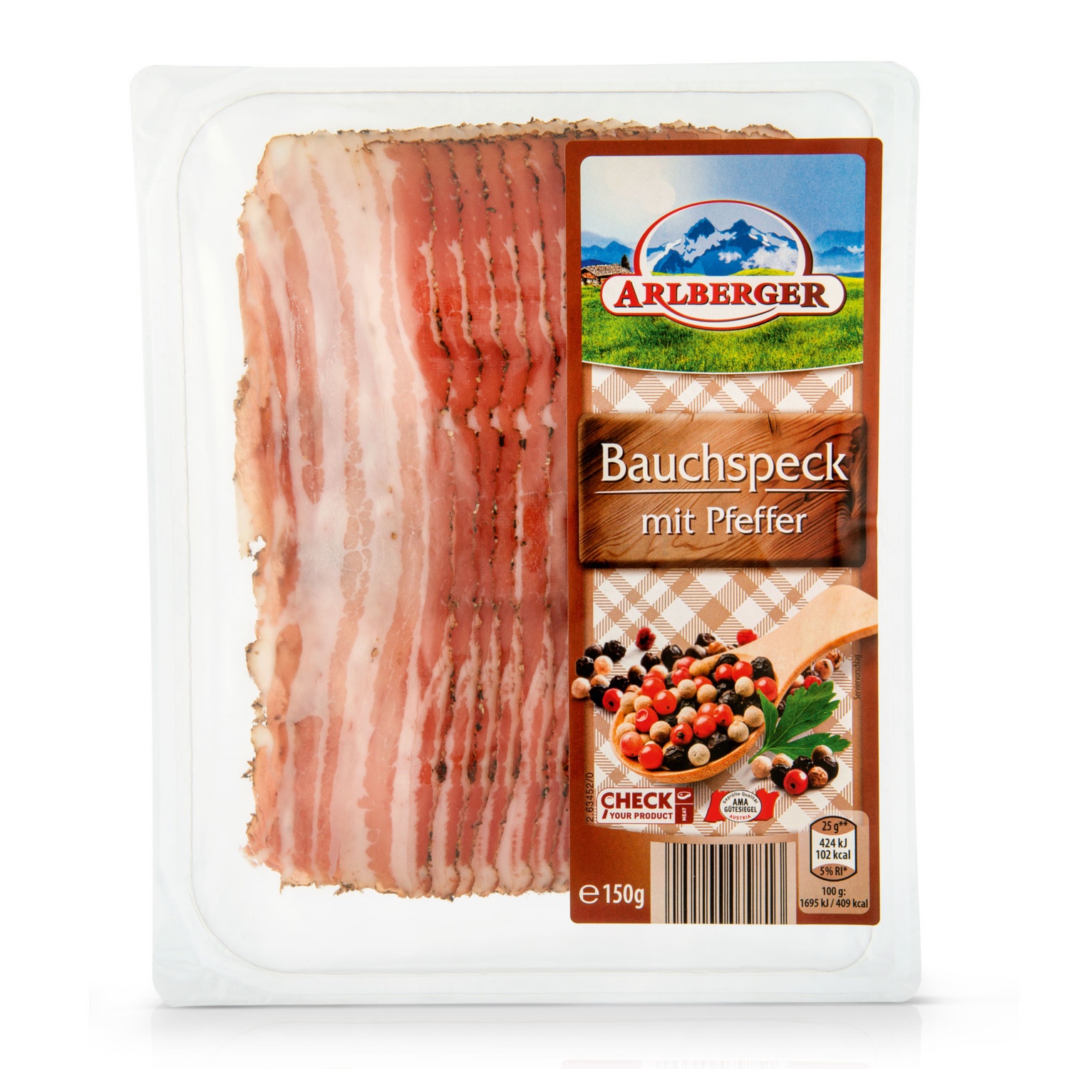 Pfeffer-Bauchspeck