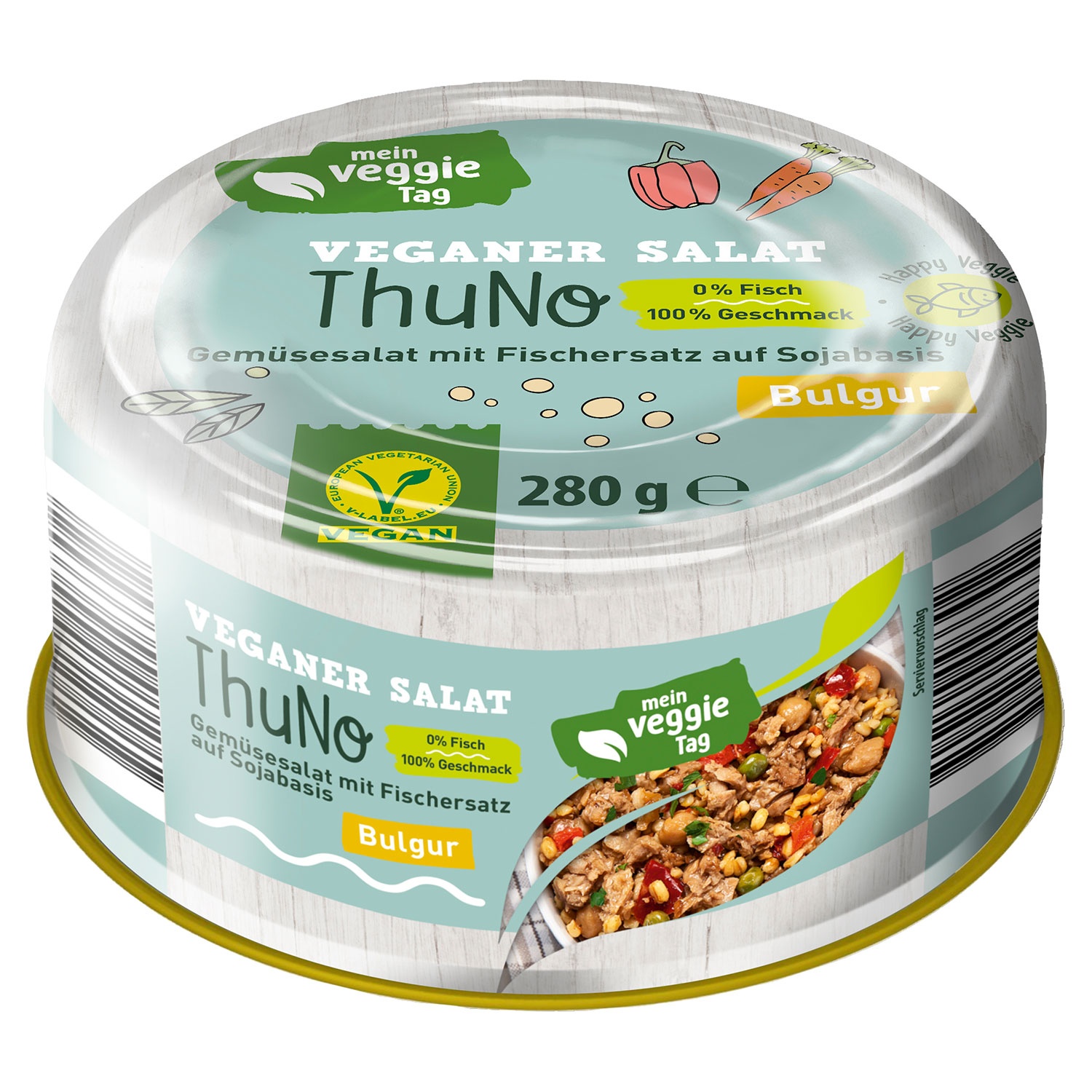 MEIN VEGGIE TAG Veganer Salat ThuNo 280 g