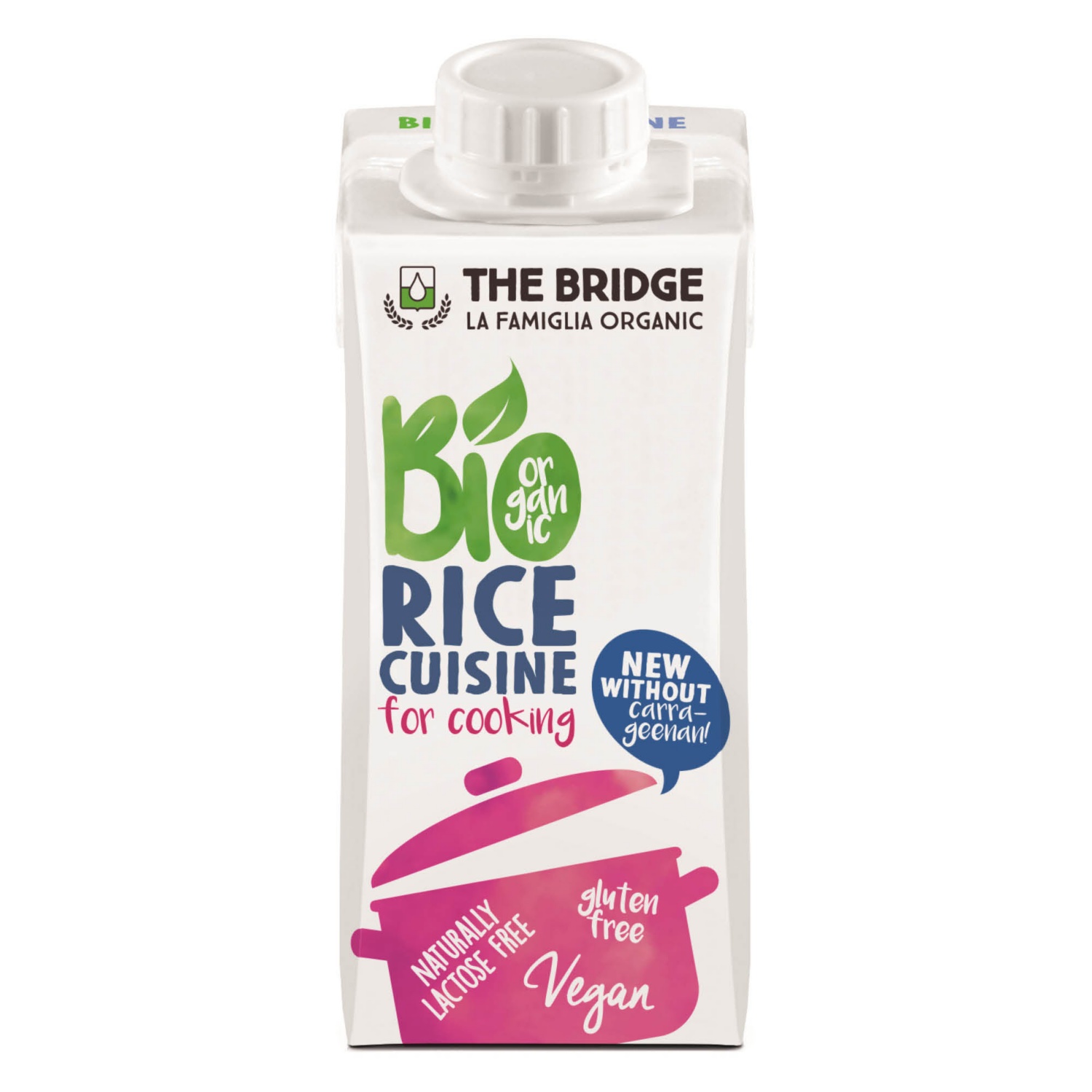 THE BRIDGE Bio rizs főzőkrém, 200 ml