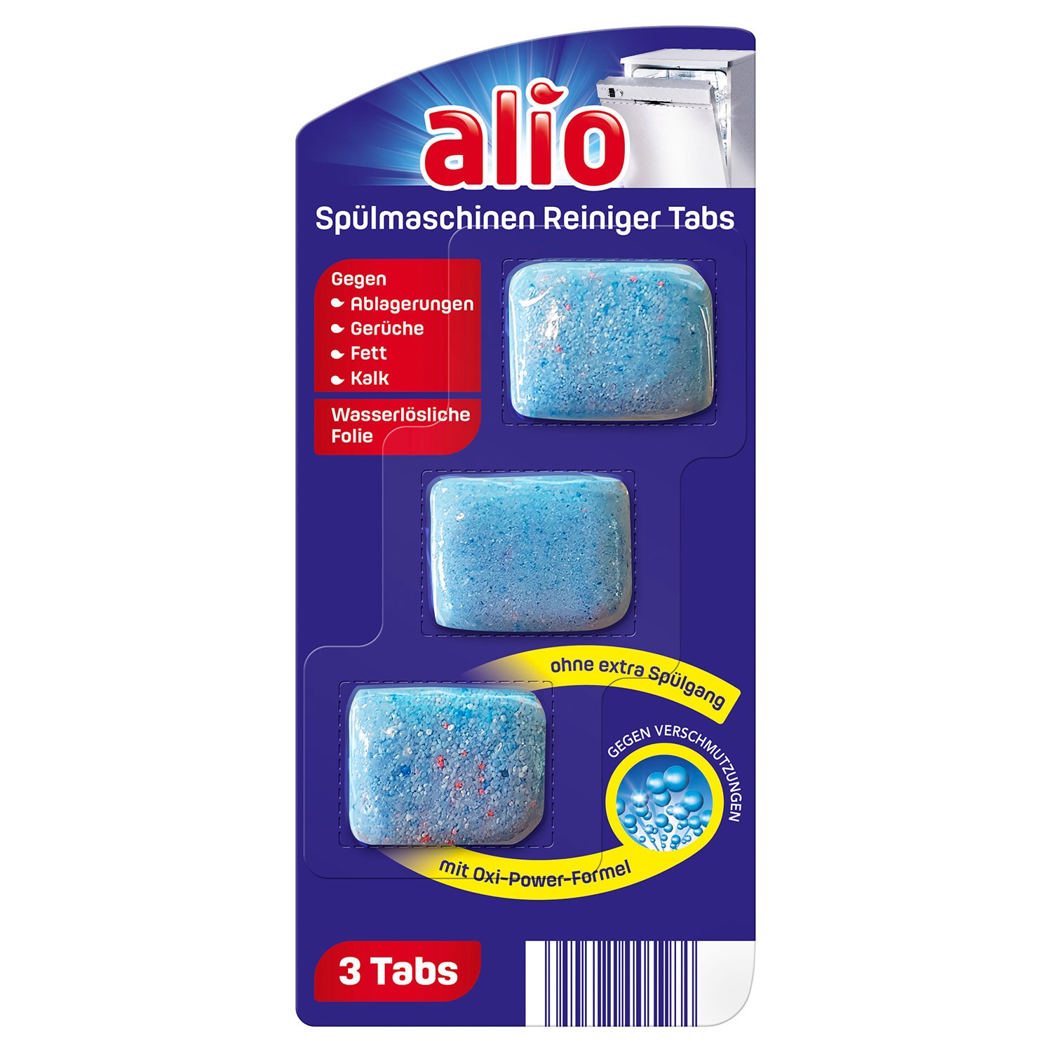 ALIO Spülmaschinen Reiniger Tabs 60 g