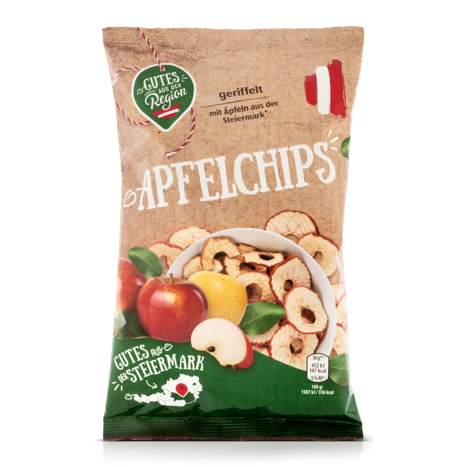 GUTES AUS DER REGION Steirische Apfelchips natur