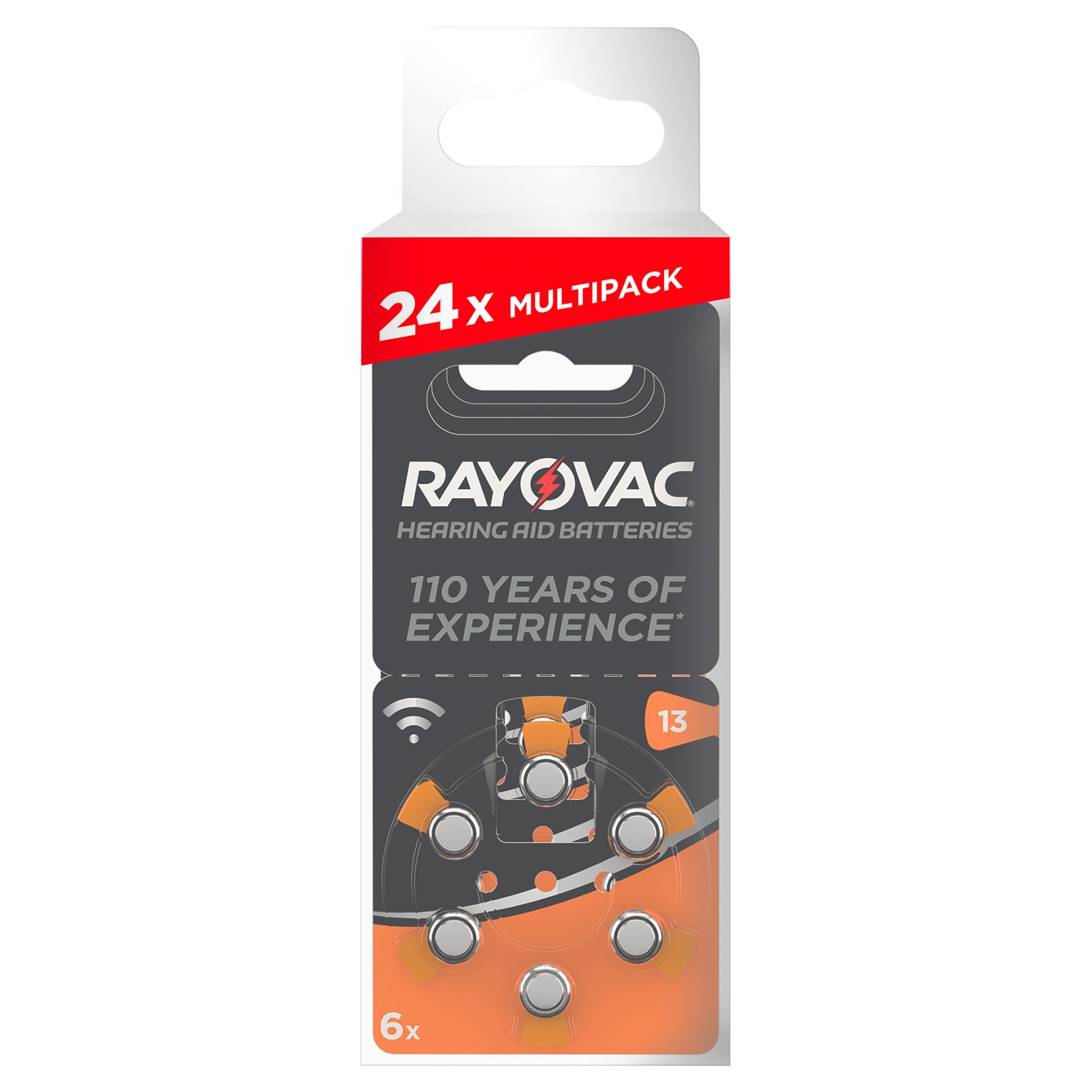 RAYOVAC Hörgerätebatterien, 24er-Packung