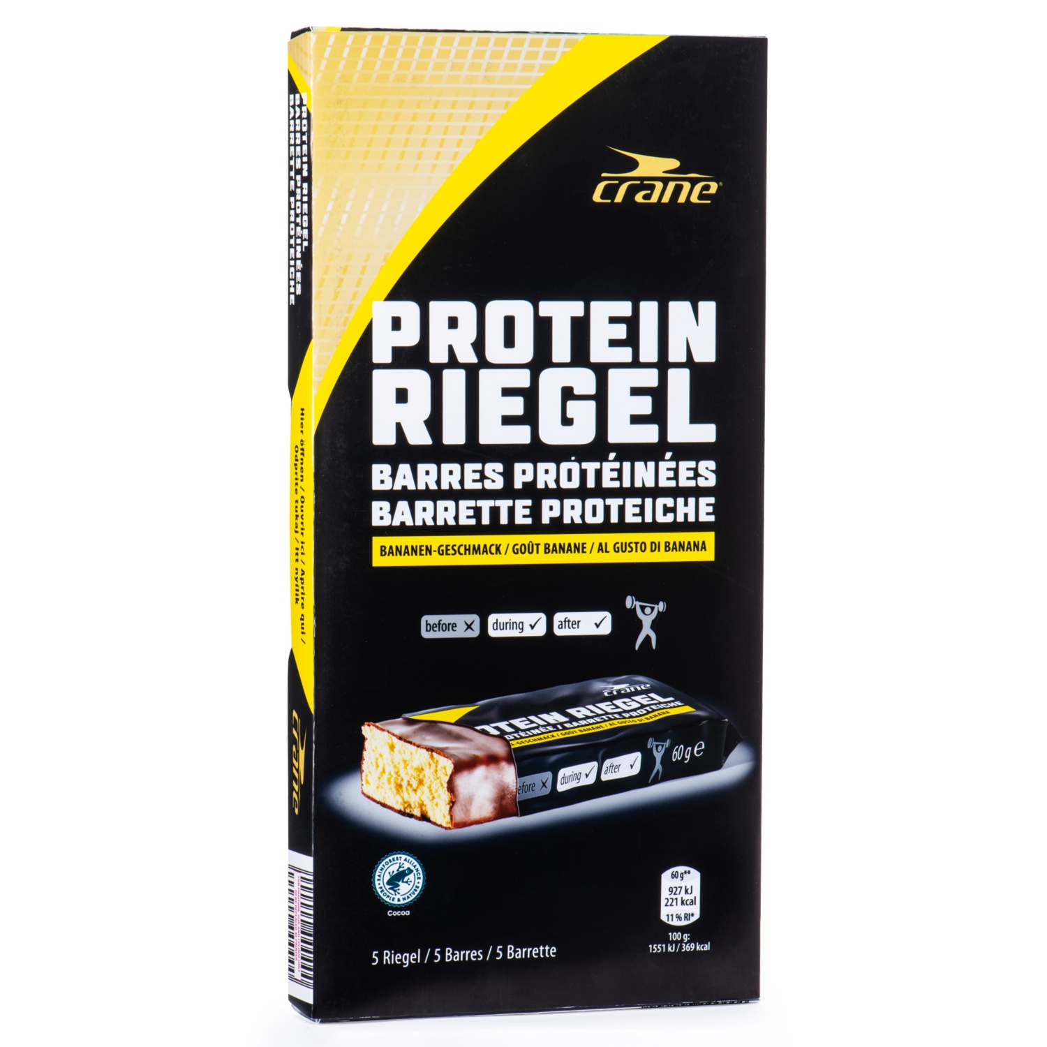 CRANE Protein Riegel, Banane