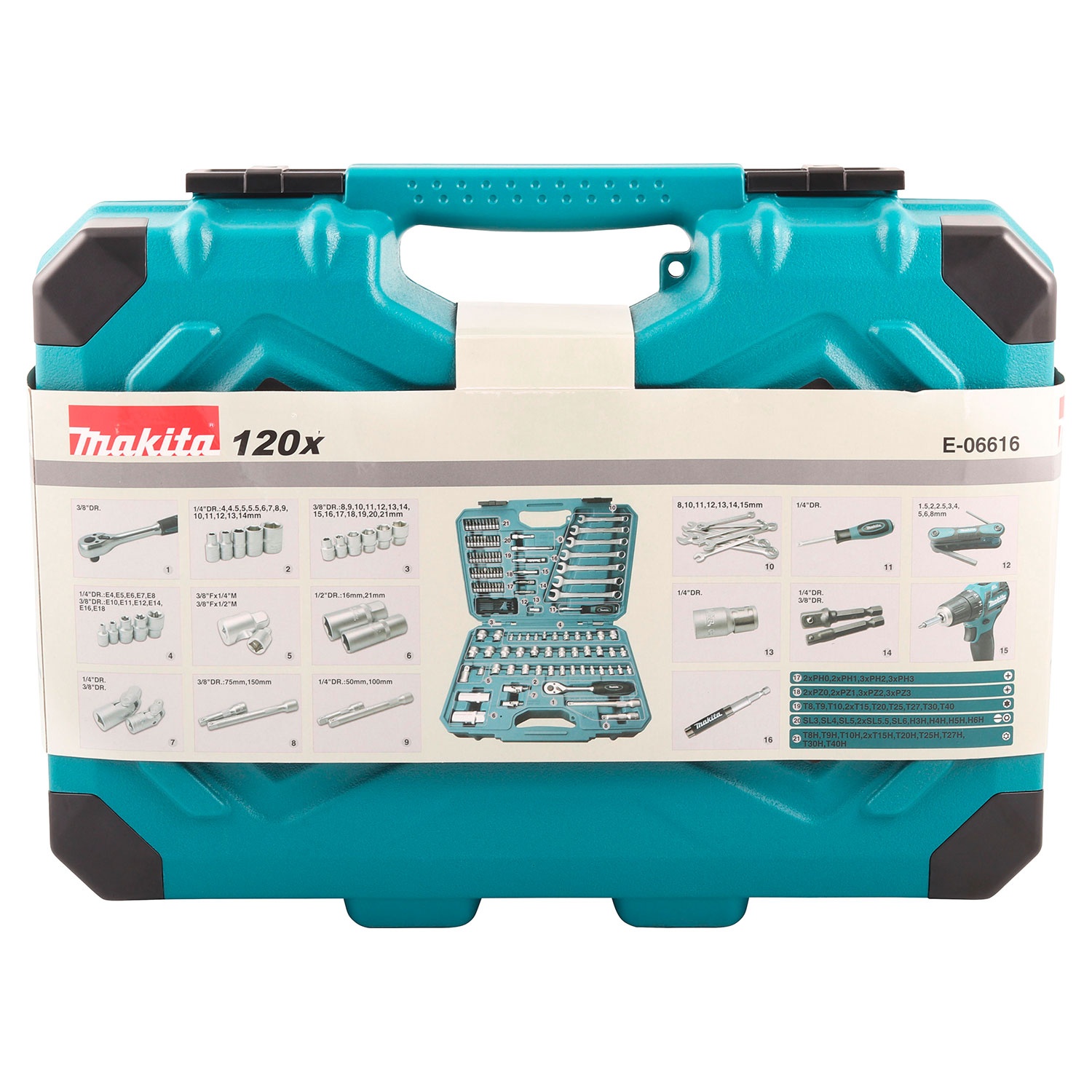 MAKITA Werkzeug-Set E-06616