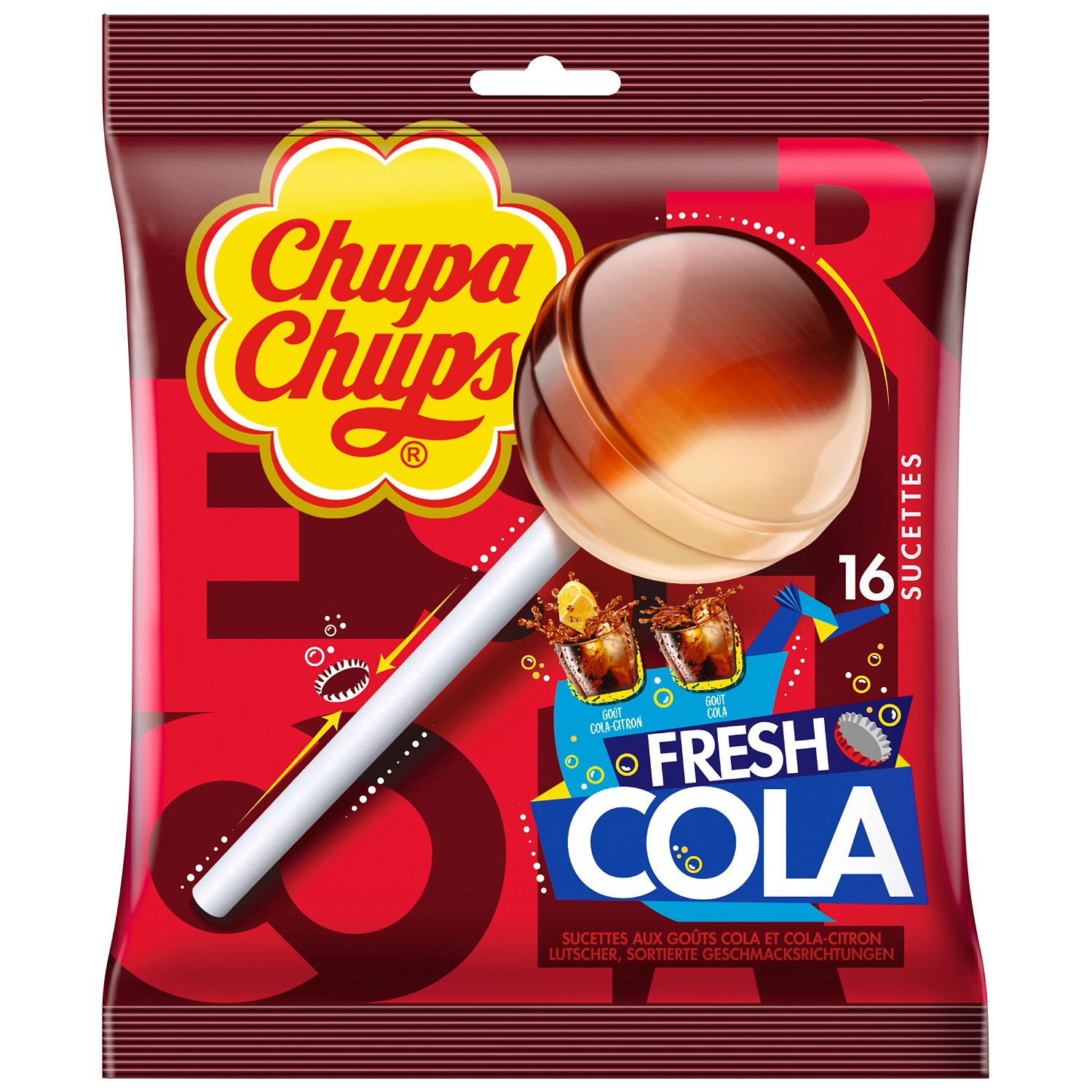 CHUPA CHUPS Lollies, Cola-Mix