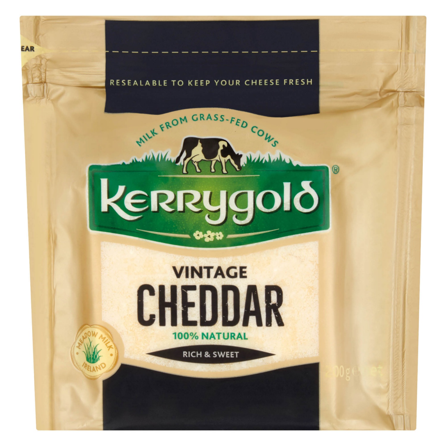 KERRYGOLD Vintage cheddar, 200 g