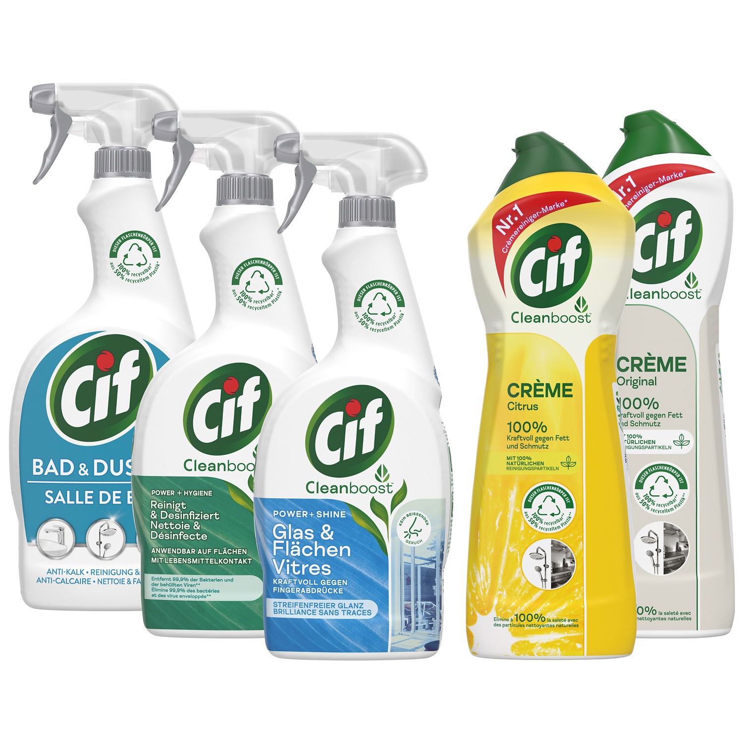 CIF Reiniger Spray/Crème