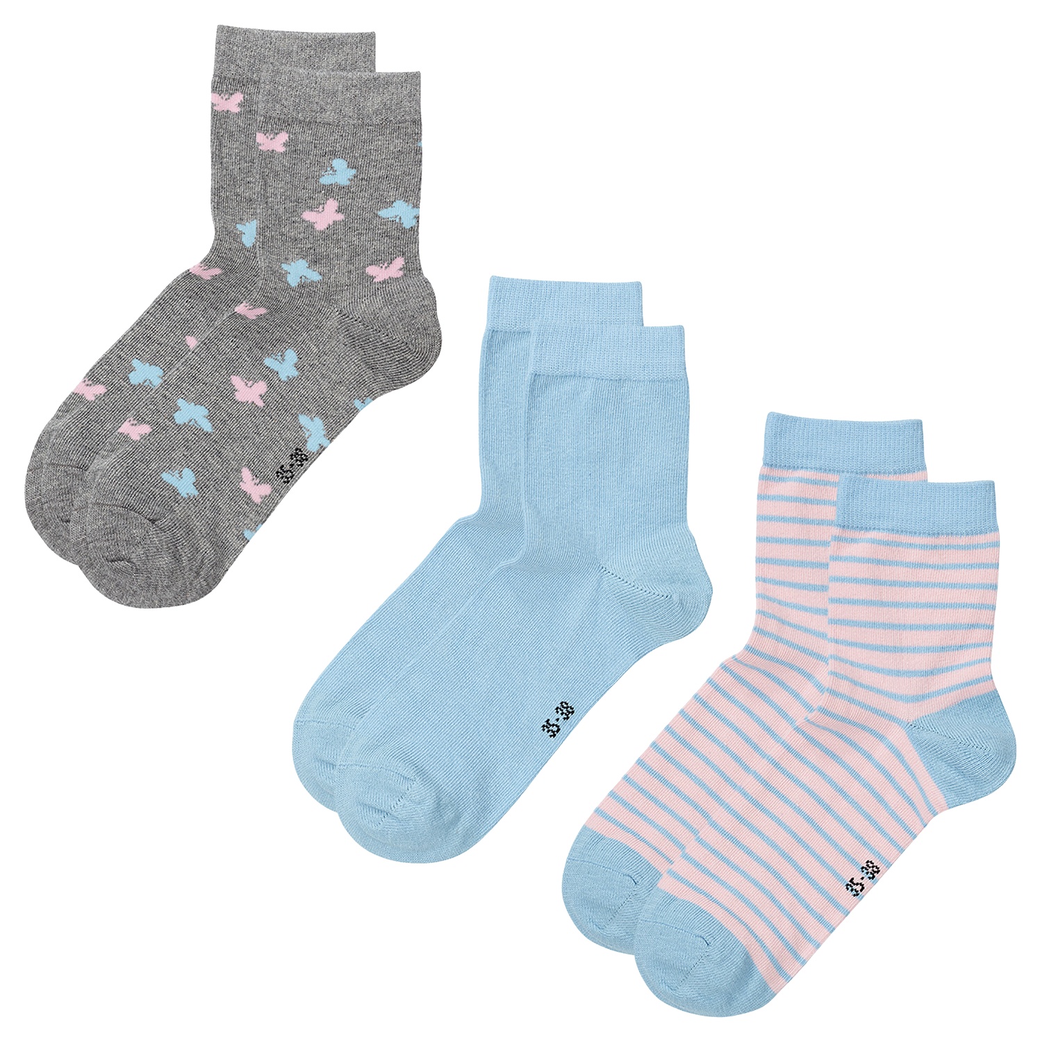 ALIVE® Kinder Socken, 3 Paar