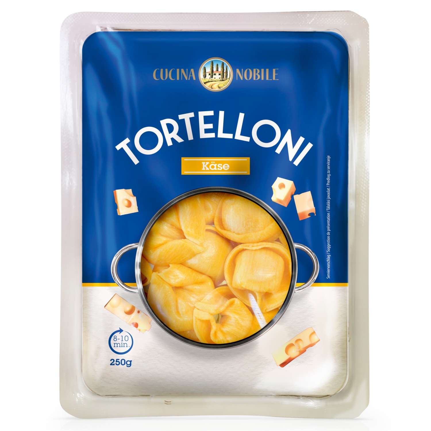 CUCINA NOBILE Tortellioni mit Käse
