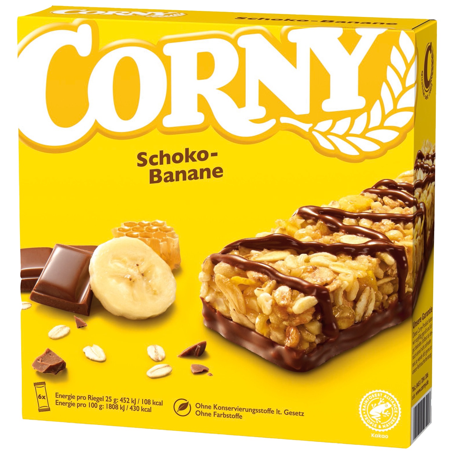 CORNY Müesliriegel, Schoko Banane